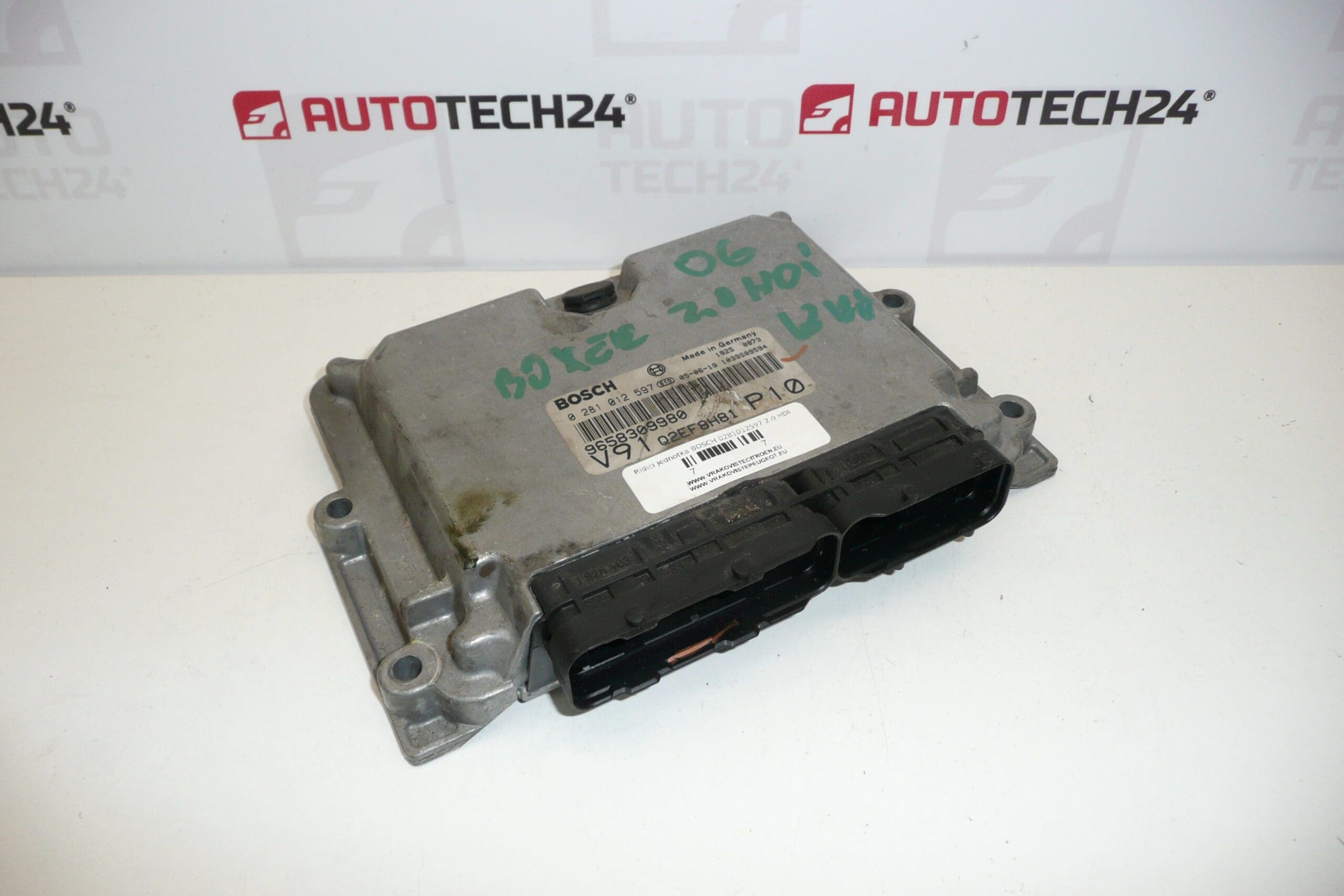 Sterownik Bosch Citroën Peugeot 0281012597 V91 Q2EF8H81 P10