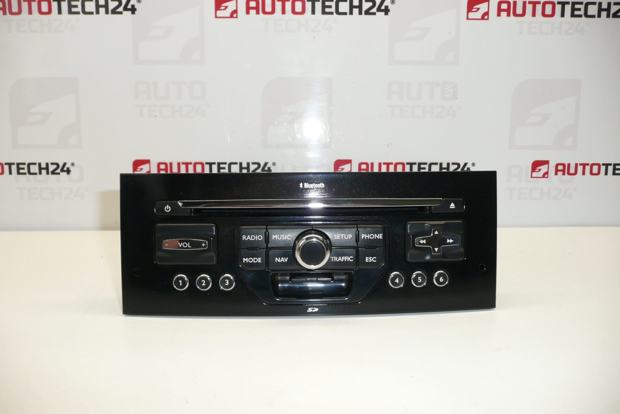 Radio samochodowe Peugeot 407 96653743XN 6579V8