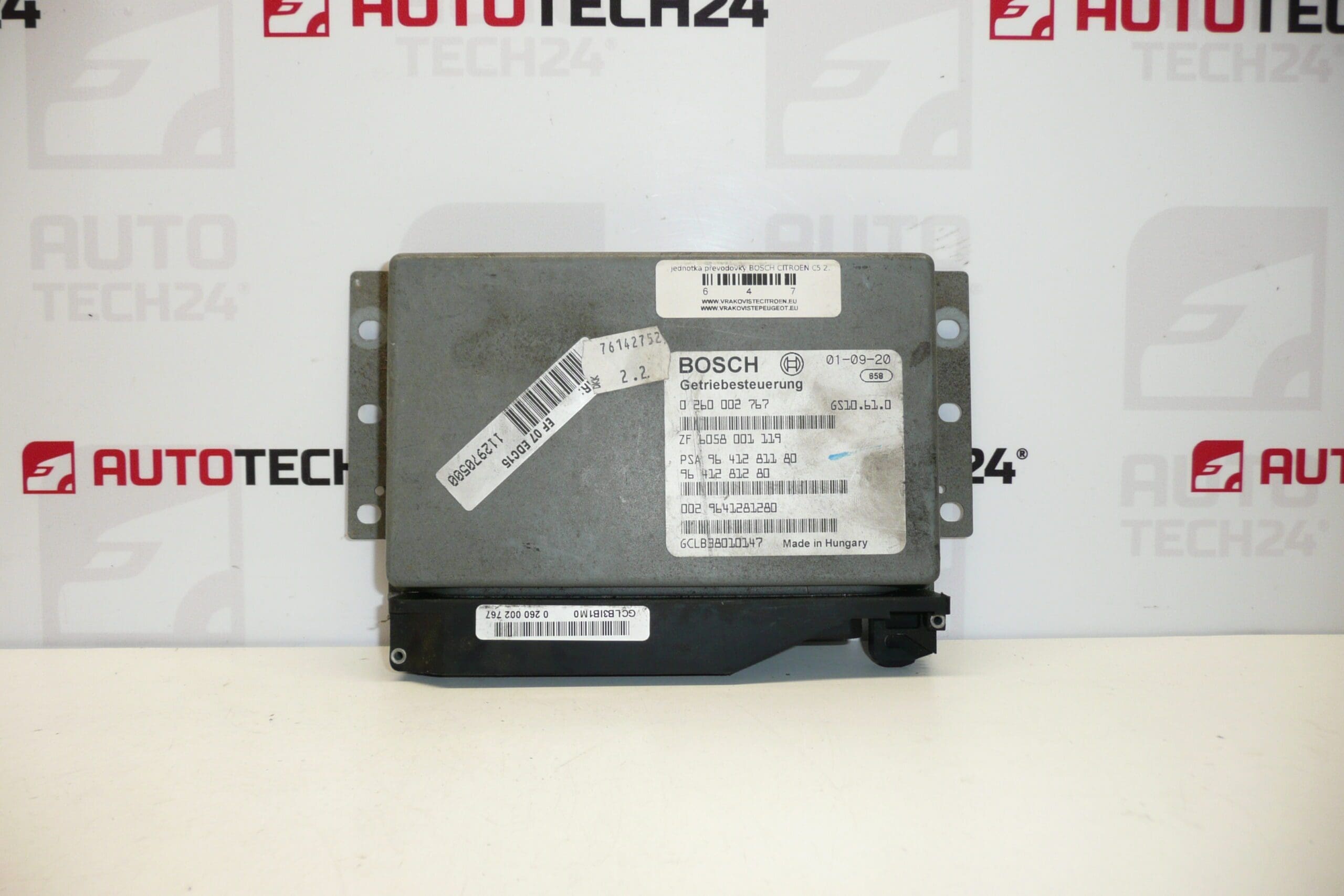 Sterownik Bosch Citroën C5 2.2 HDI 0260002767 9641281180 2529L8