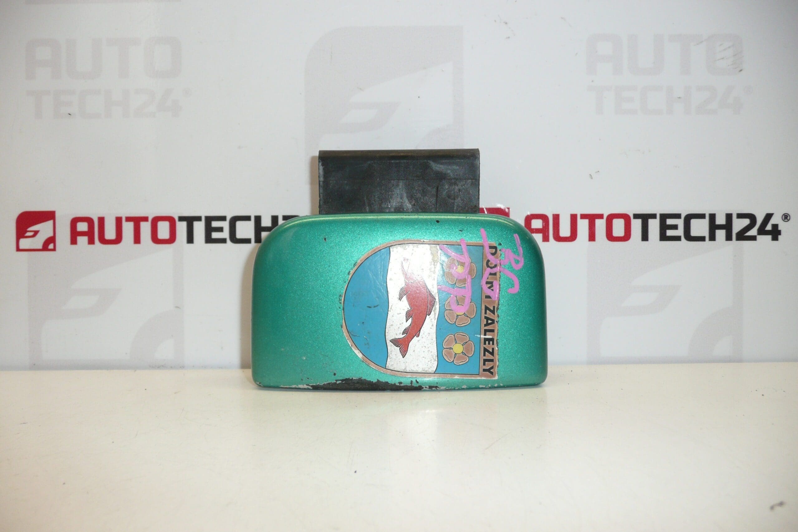 Klamka drzwi prawa Citroën Berlingo zielona 9101H7