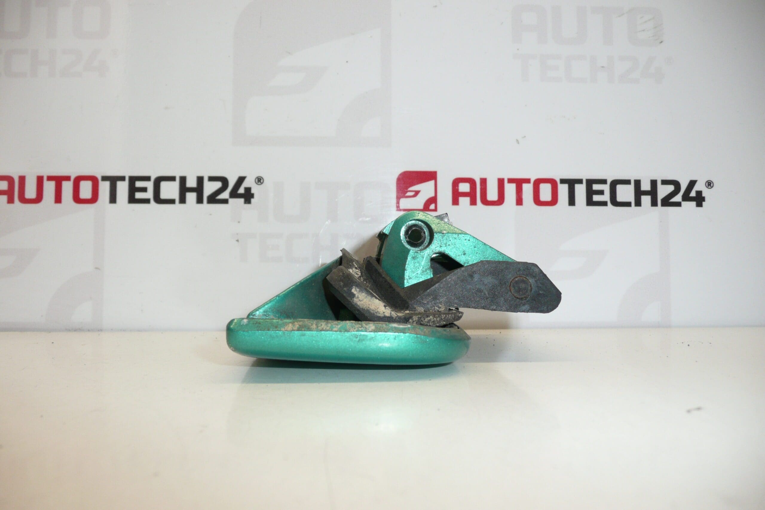 Klamka drzwi prawa Citroën Berlingo zielona 9101H7