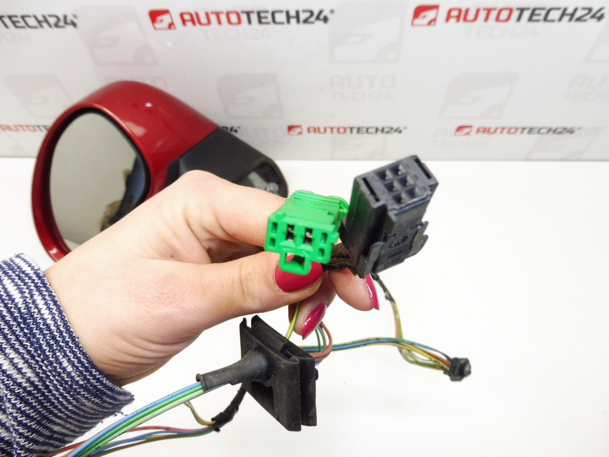 Lusterko wsteczne lewe Citroën C4 EKQD 96548384 8149ZW