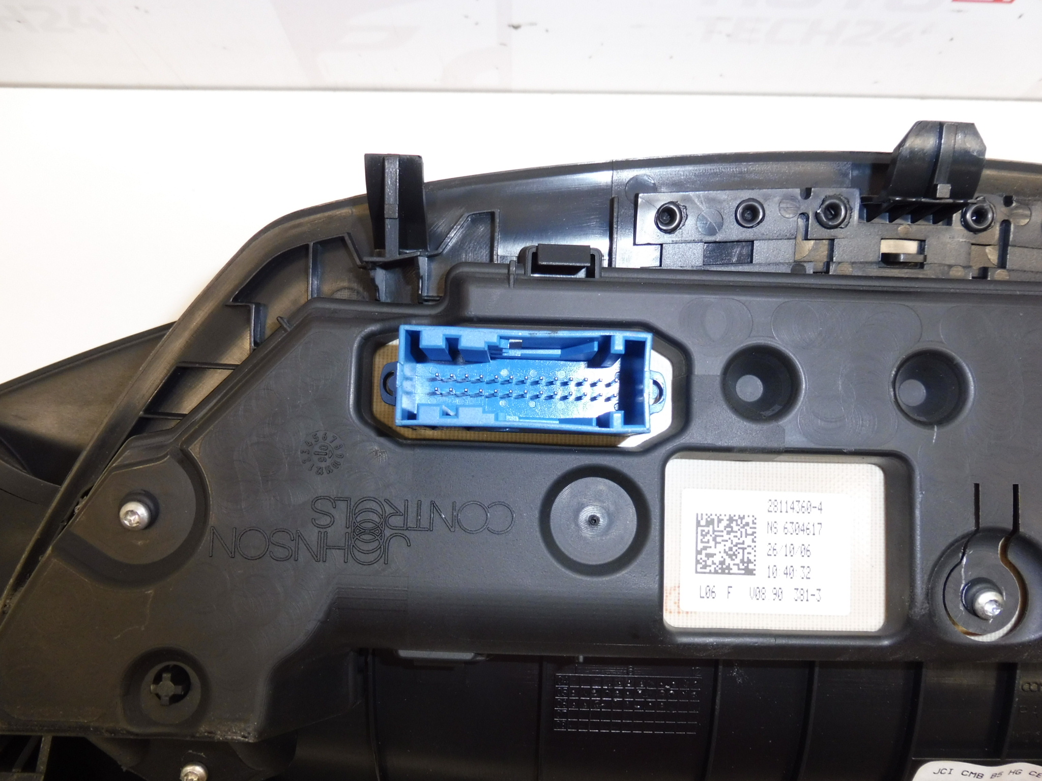 Prędkościomierz z alarmami Citroën C4 z przebiegiem 148000 km 96631954ZD 6106VZ