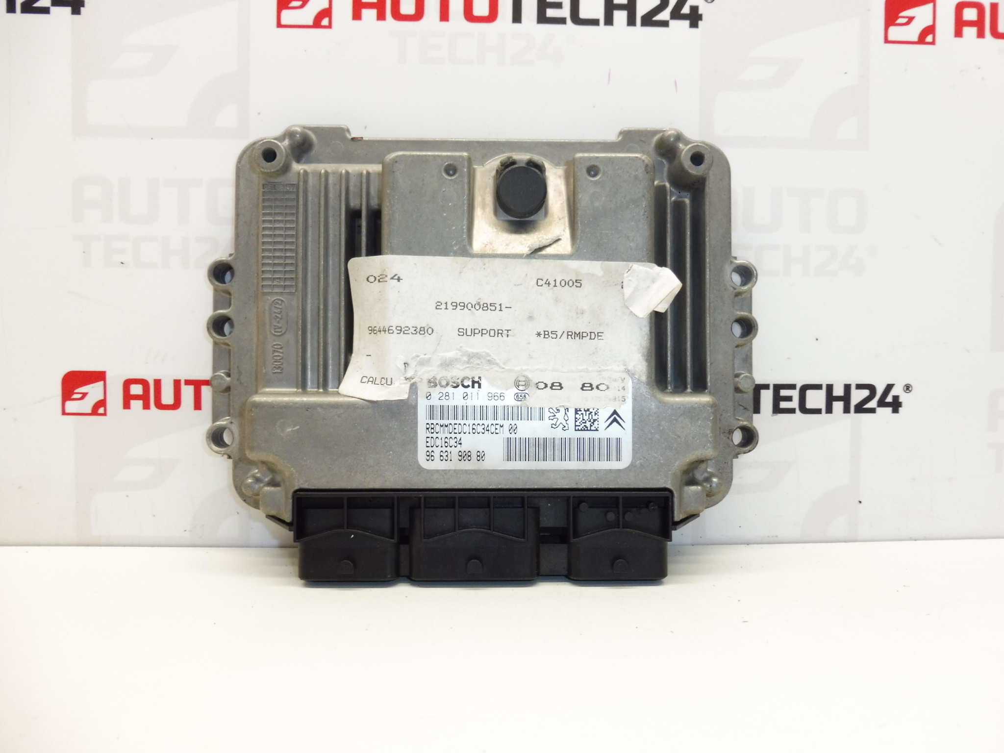 Sterownik Bosch EDC16C34 Citroën Peugeot 0281011966 9663190880