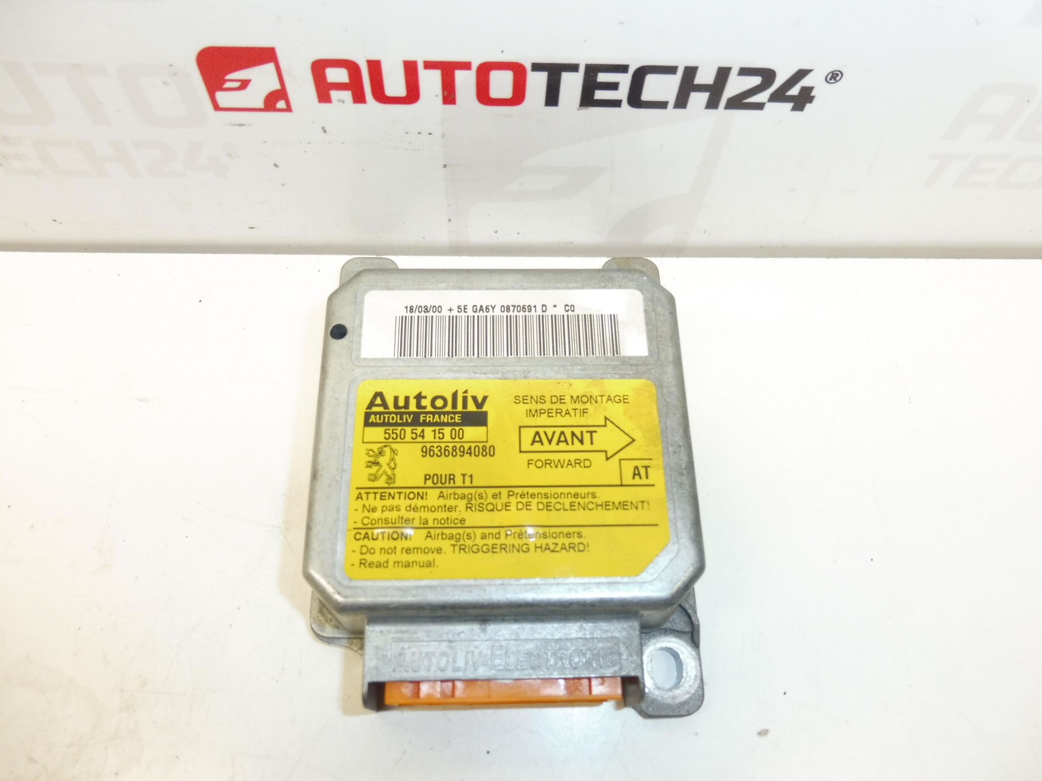 Poduszka powietrzna Peugeot 206 9636894080 6545GJ