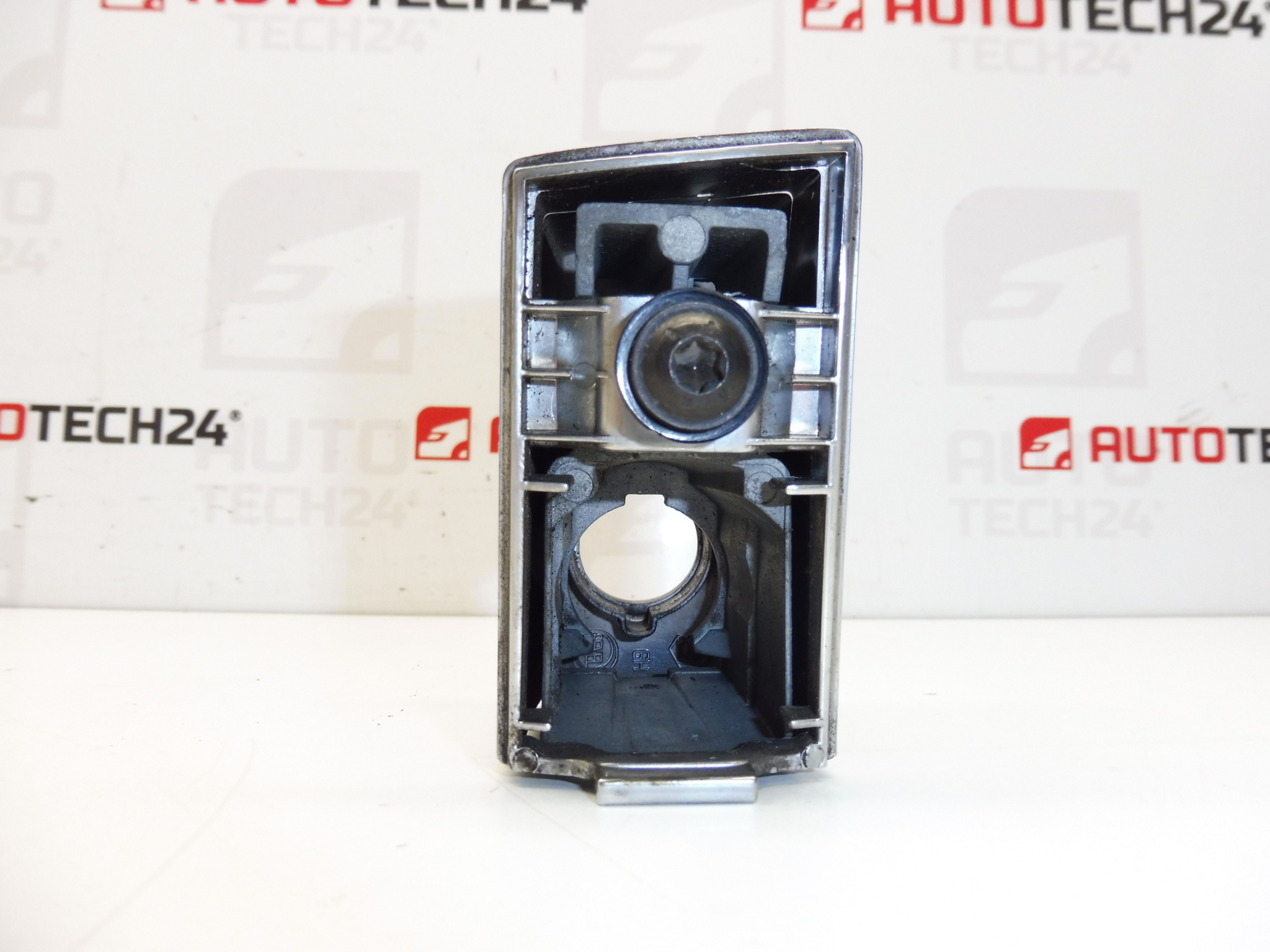 Osłona zamka drzwi przednich lewych Citroën Peugeot chrom 9119Y7