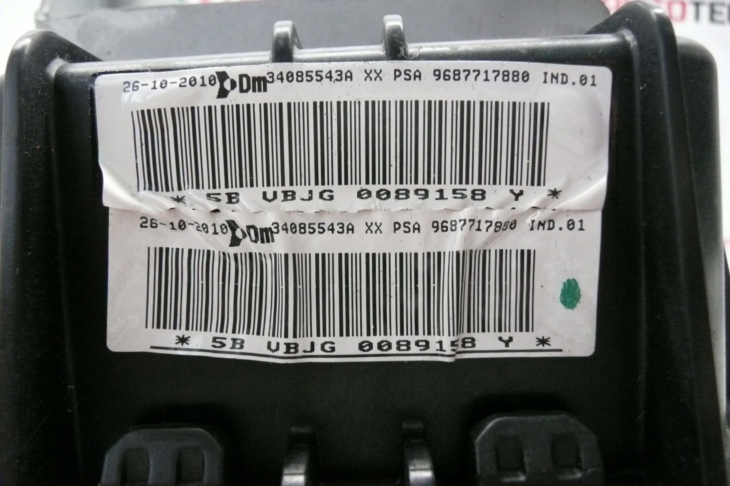 Poduszka powietrzna pasażera Citroën C5 X7 9687717880 8216YG