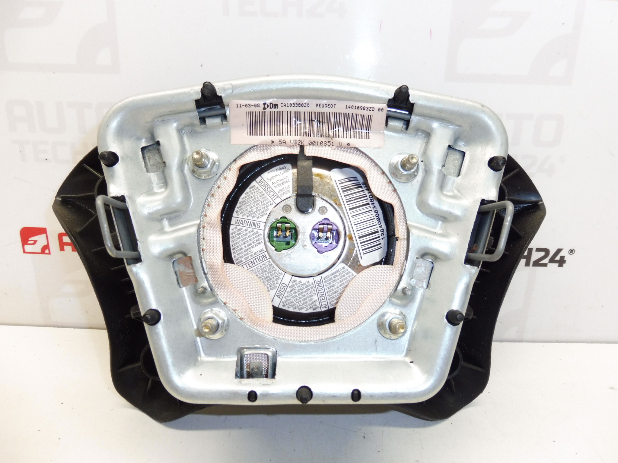 Poduszka powietrzna kierownicy Peugeot 807 14010983ZD 4112LN