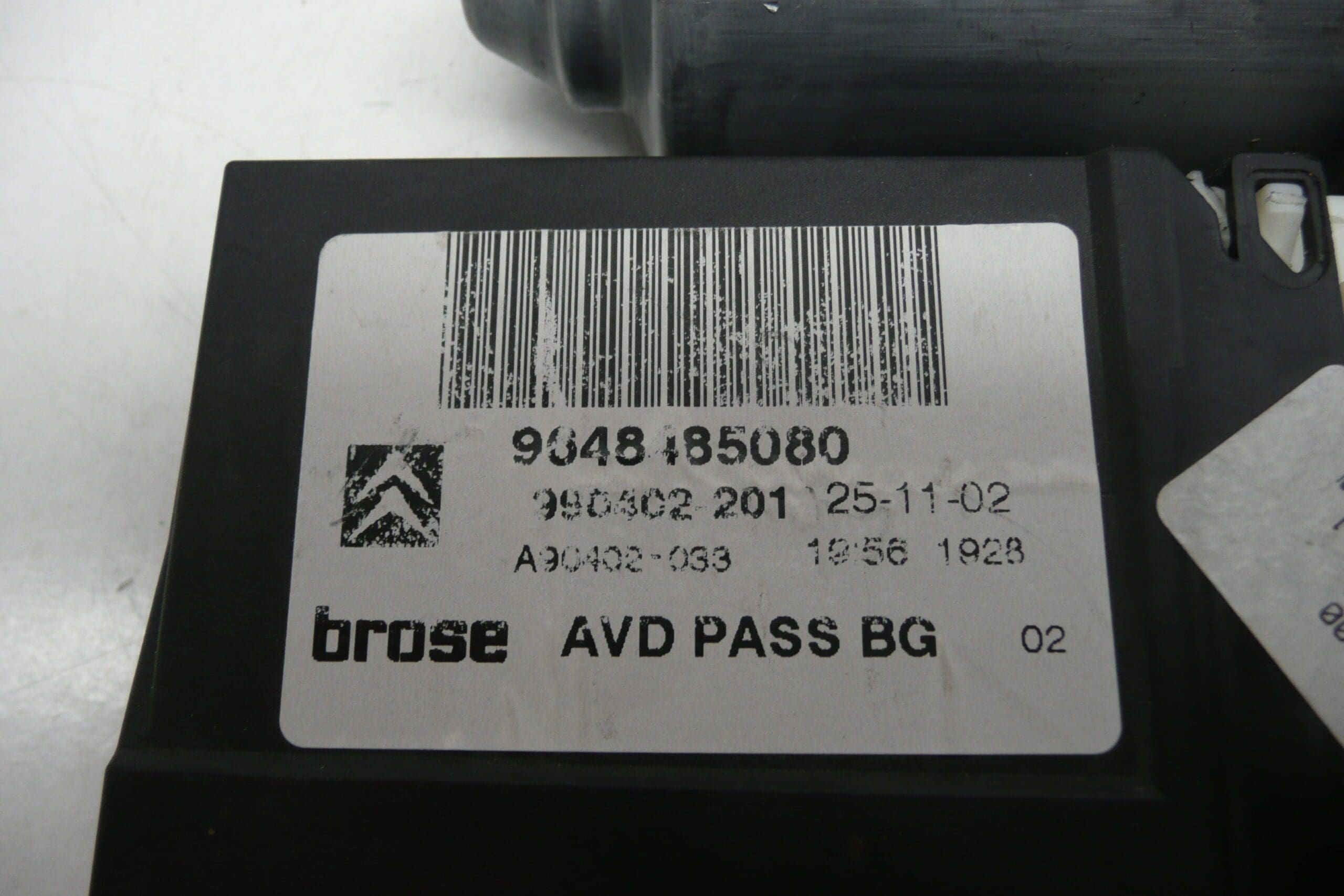 Silnik podnośnika szyby przedniej Citroën C5 9632531980