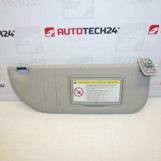 Osłona przeciwsłoneczna Citroën Peugeot prawa 8143KL 1611905180