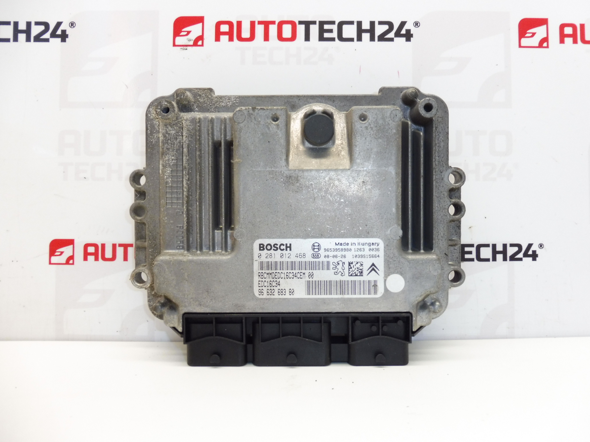 Jednostka Bosch EDC16C34 Citroën Xsara Picasso 0281012468 9663268380