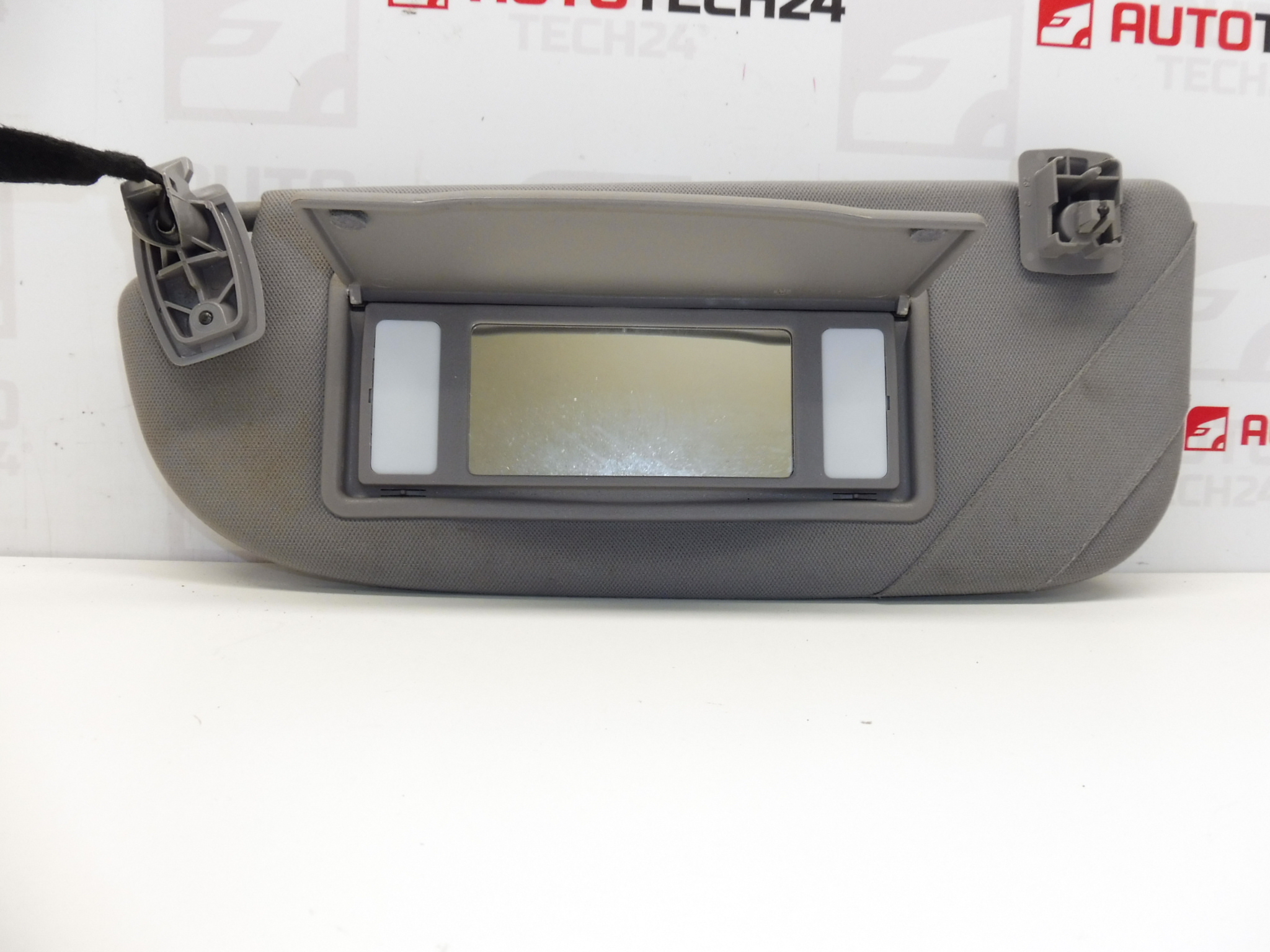 Osłona przeciwsłoneczna Peugeot 607 oświetlenie - lewa 8143KX