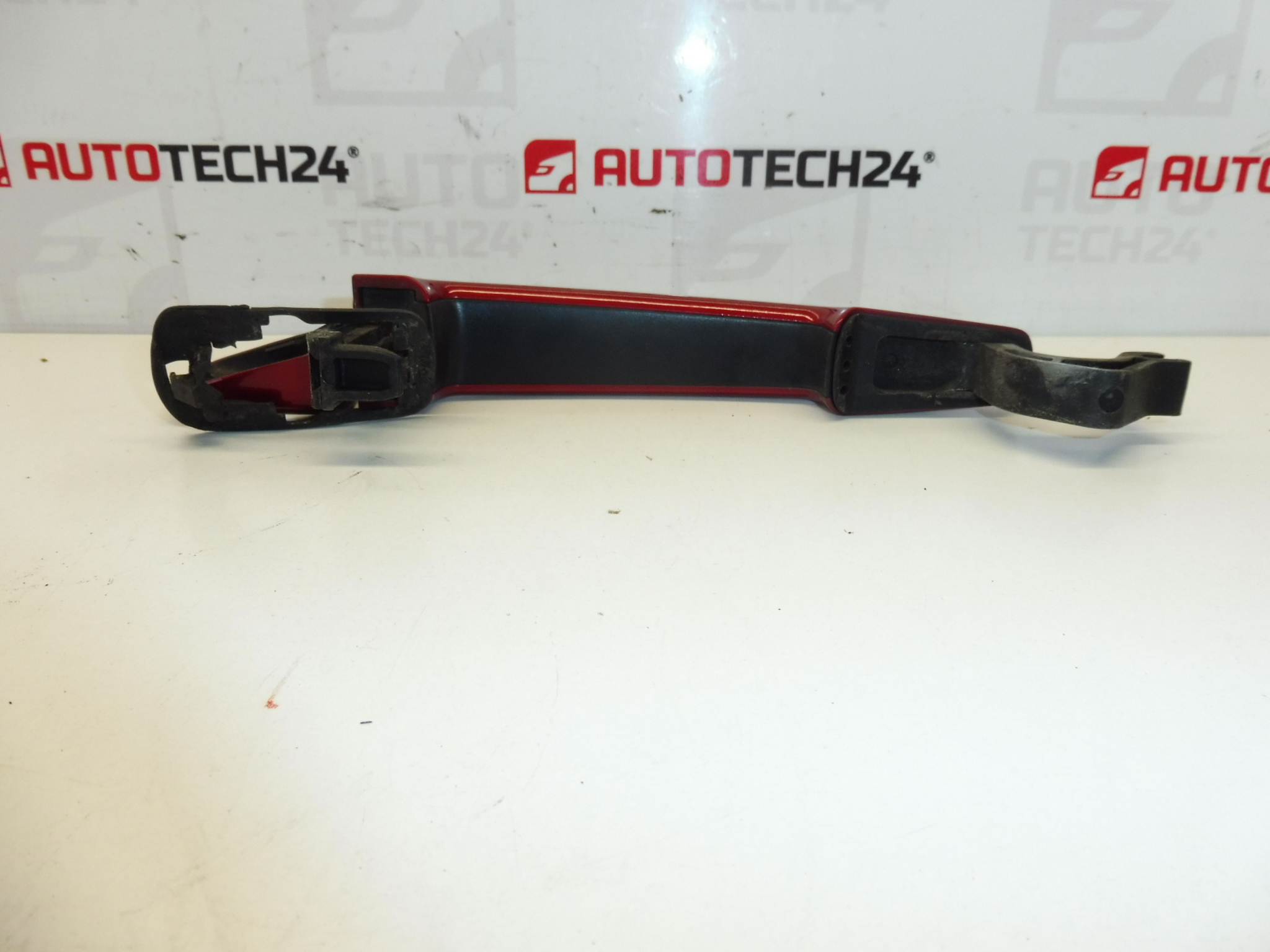 Klamka Citroën Peugeot czerwona LKRD 9101GF