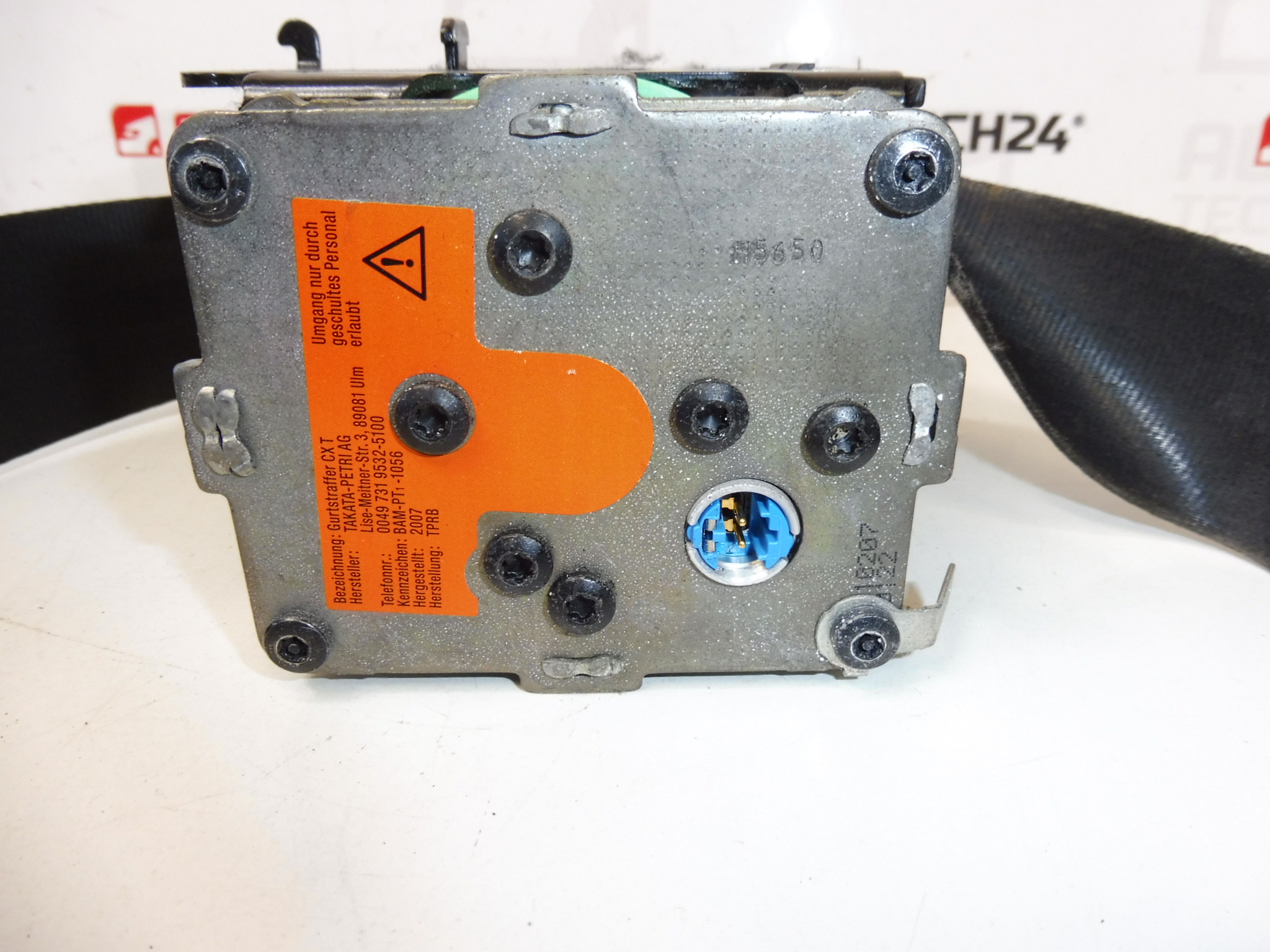 Pas bezpieczeństwa lewy Citroën C4 Picasso 9654964477 8974XJ