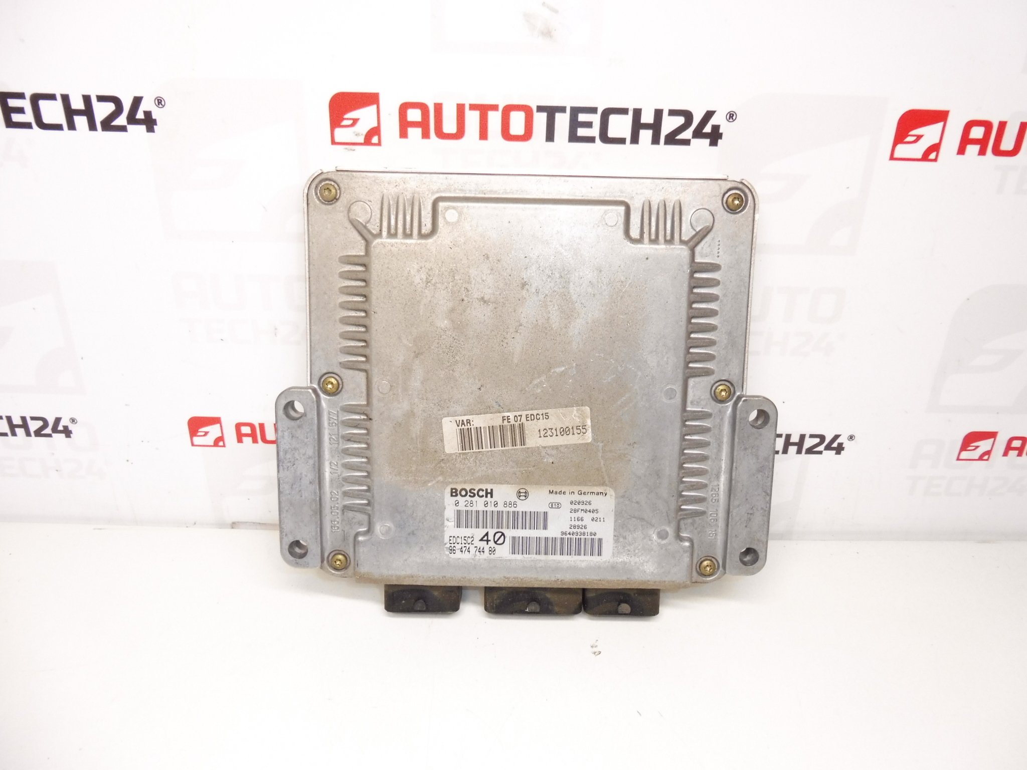 Sterownik Bosch EDC15C2 Citroën Peugeot 0281010886 9647474480