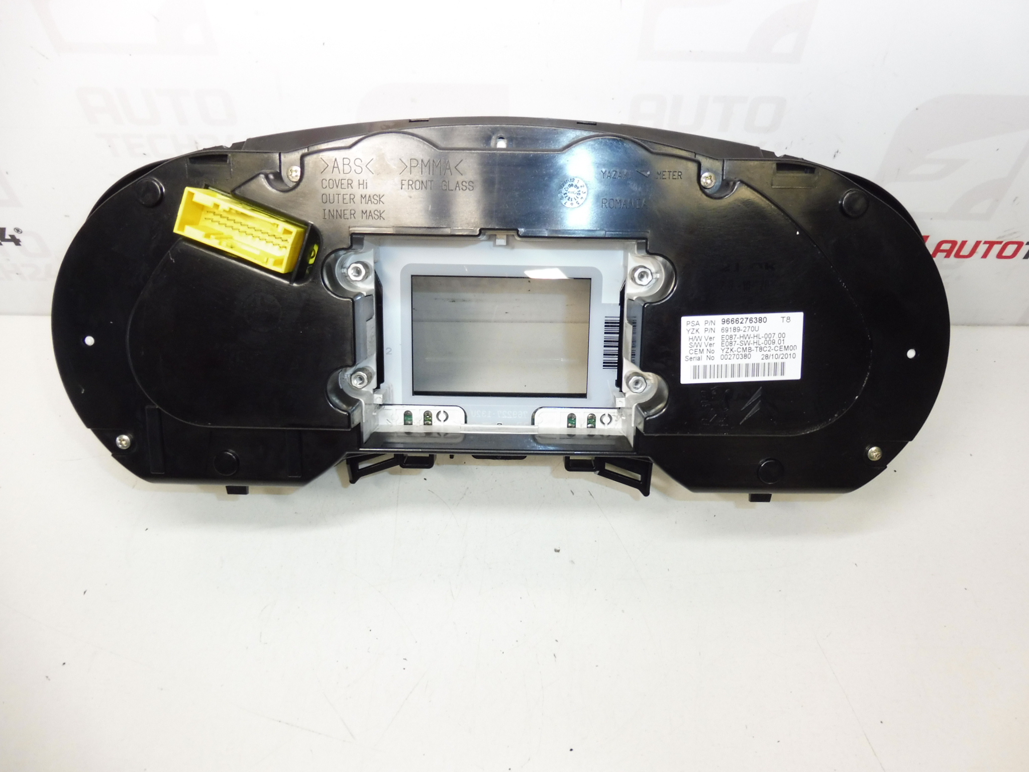 Prędkościomierz 201000km Peugeot 3008 5008 9666276380 9805170680 6103Y4