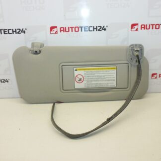 Citroën Peugeot 8143LX prawa osłona przeciwsłoneczna