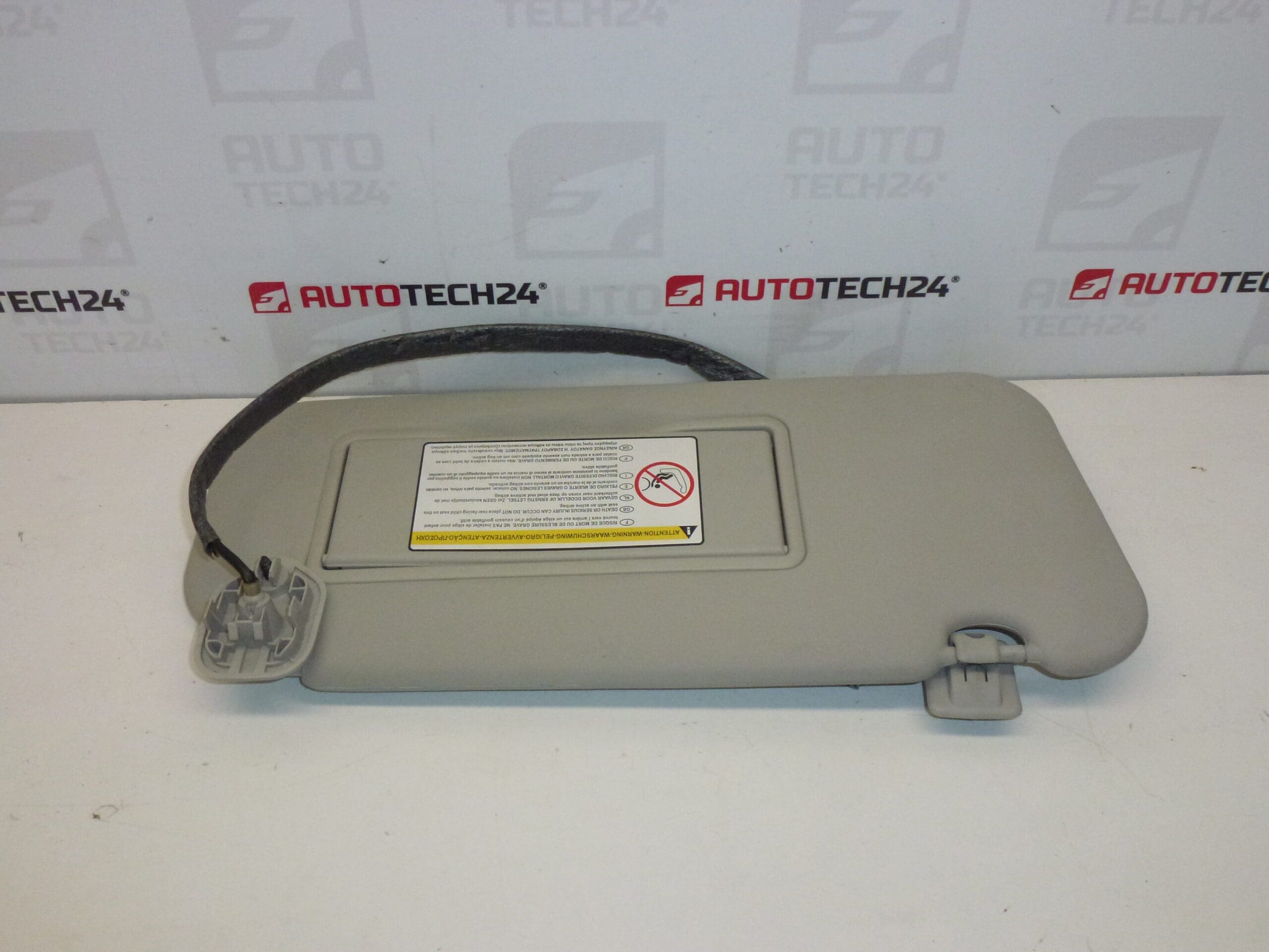 Citroën Peugeot 8143LX prawa osłona przeciwsłoneczna