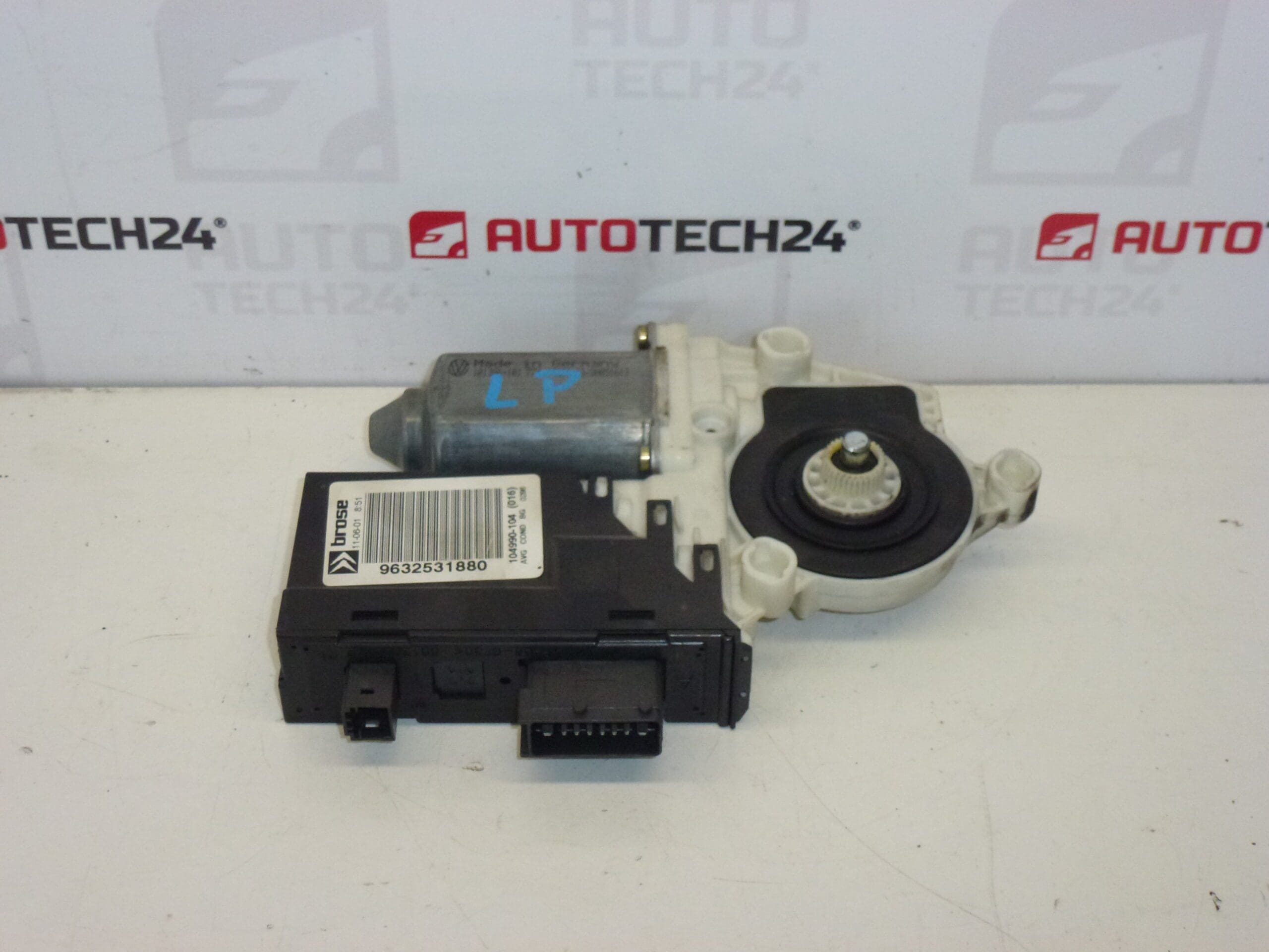 Silnik zwijacza lewej przedniej szyby Citroën C5 9632531880