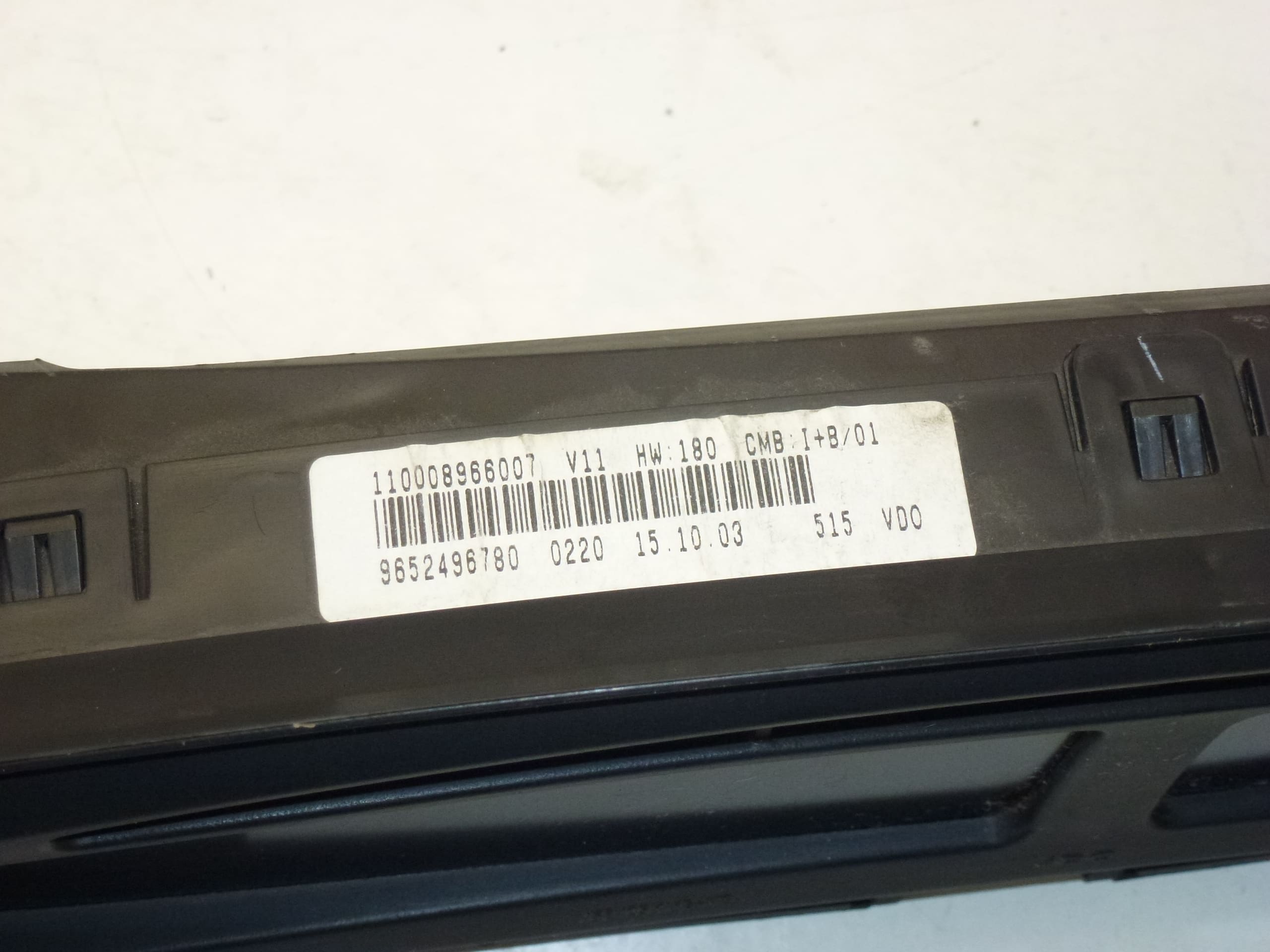 Prędkościomierz Citroën Xsara Picasso 9652496780