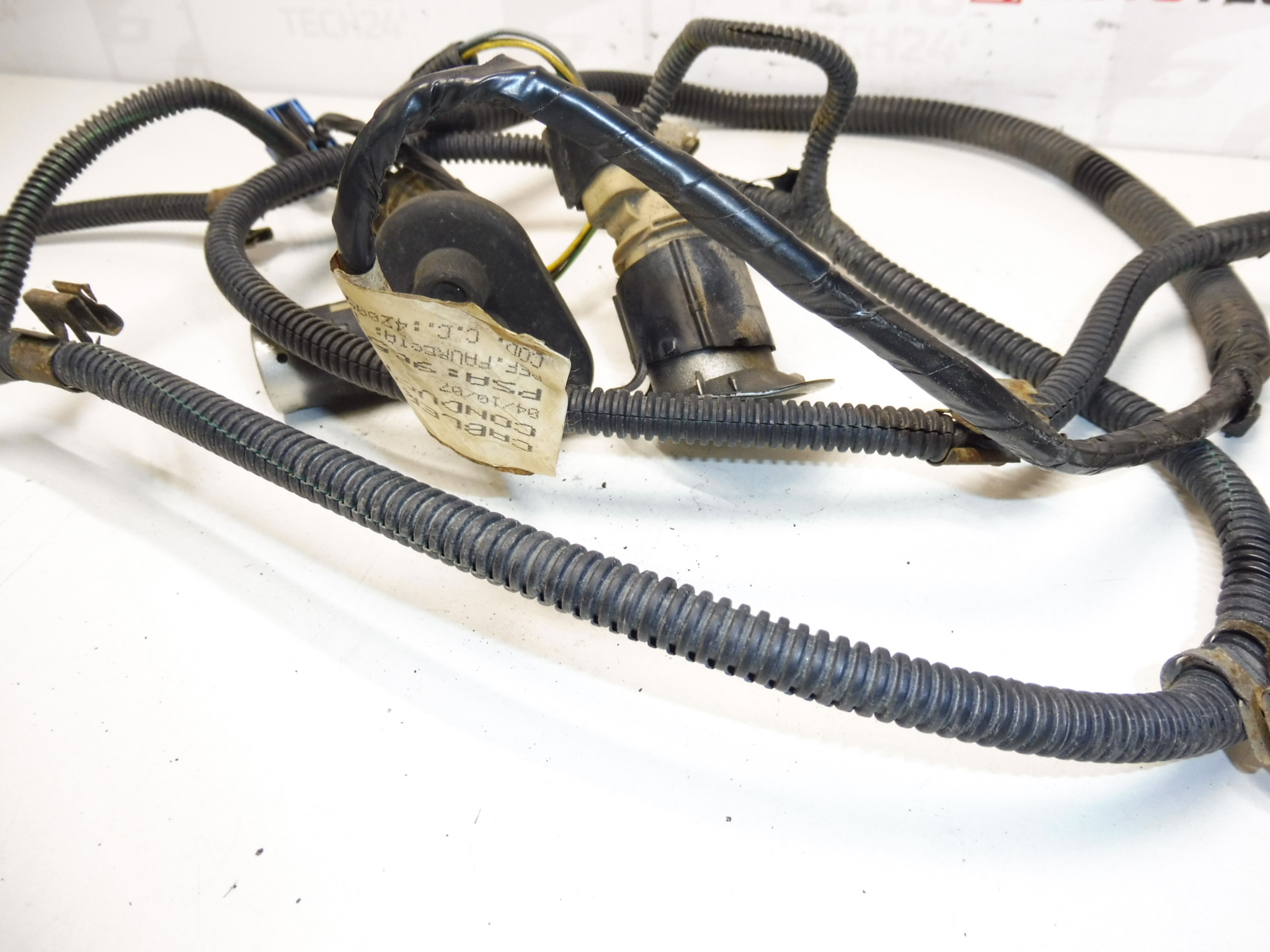 Okablowanie PDC z czujnikami Peugeot 307 9653217780 6528T7