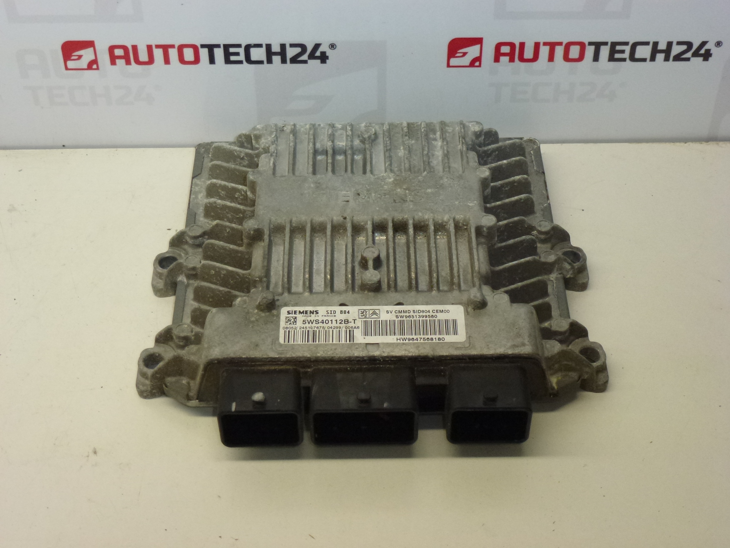 Sterownik Siemens SID 804 Citroën Peugeot 5WS40112B-T 1942G3