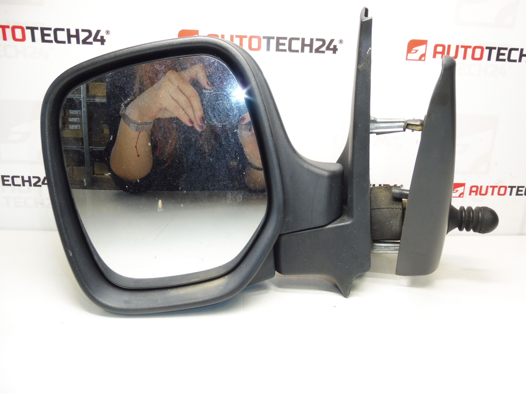 Lusterko lewe Citroën Berlingo II mechaniczne 8153HL 8153PK