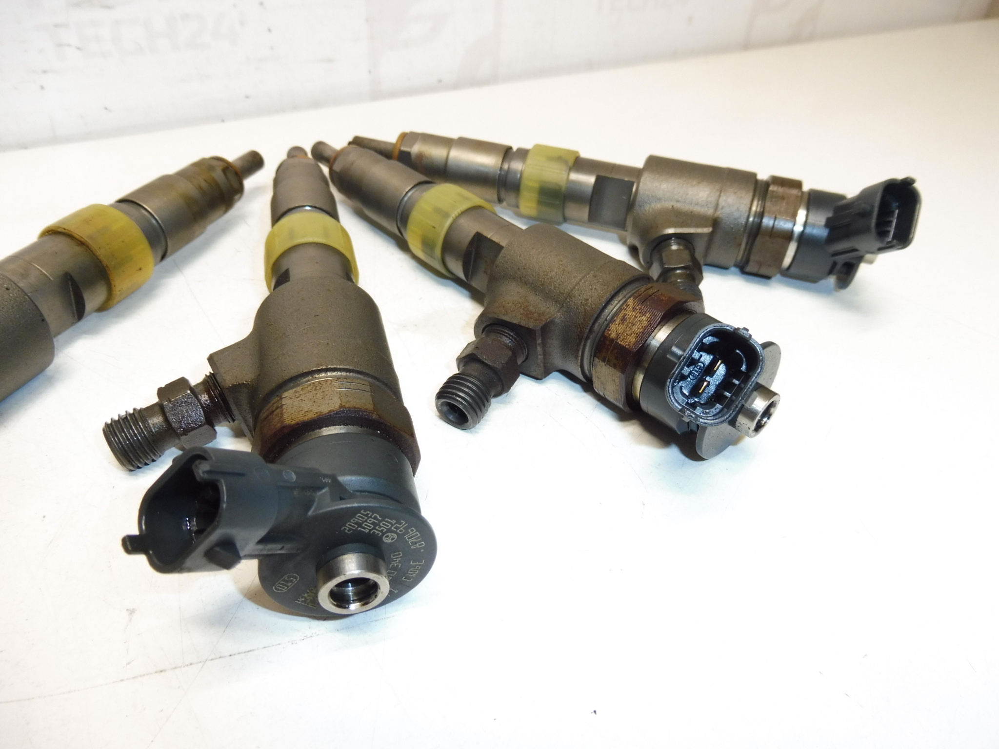 Komplet wtrysków Bosch 1.6 HDI 64 tyś km 0445110340 1980S5