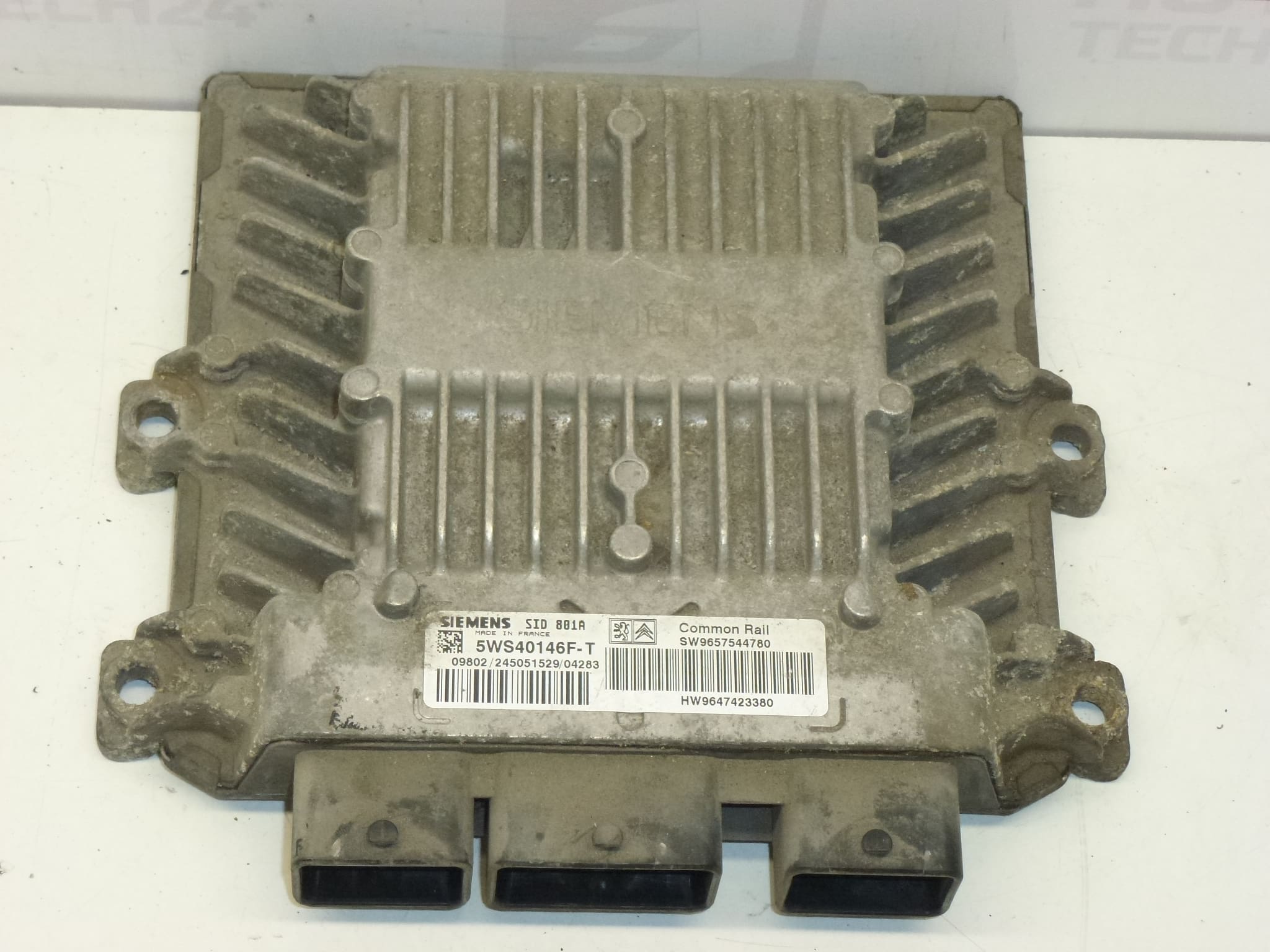 Sterownik Siemens SID 801A Citroën Peugeot 9647423380 5WS40146F-T