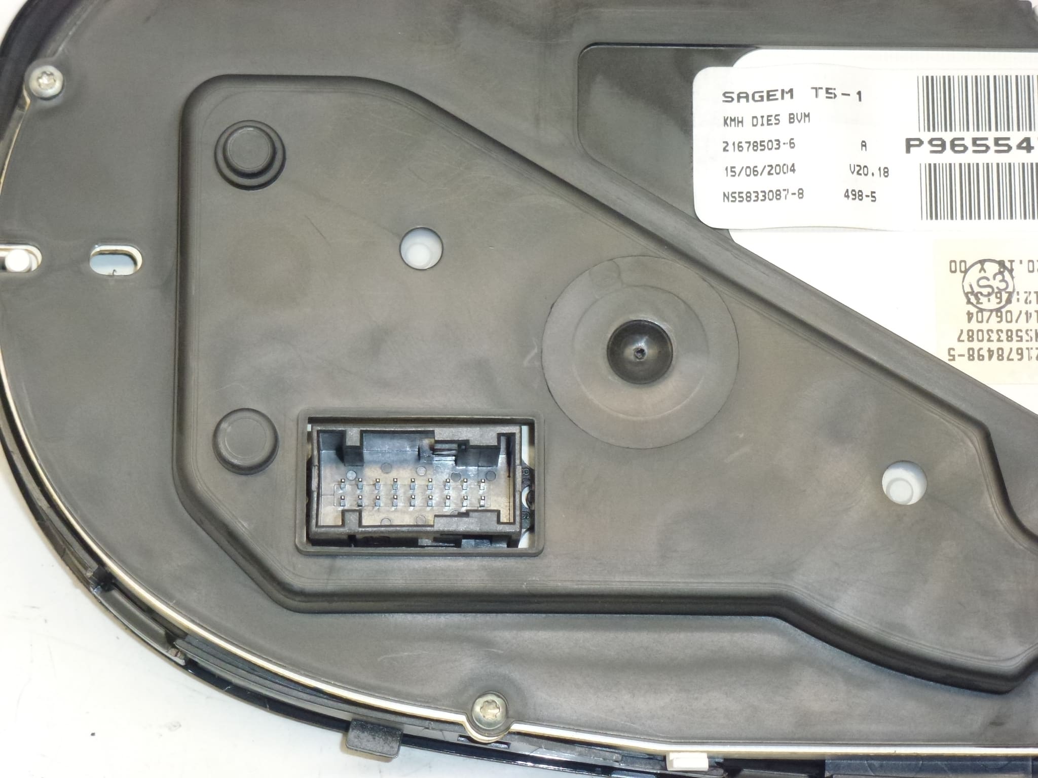 Prędkościomierz Peugeot 307 215 tys km 9655476580 G00