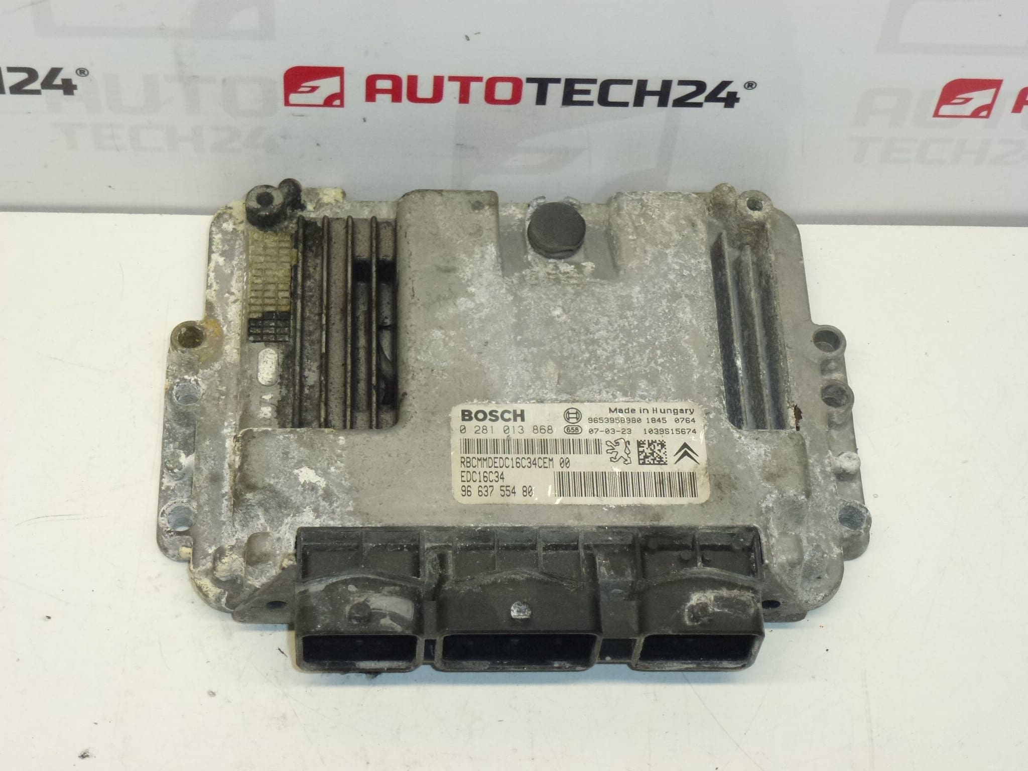 Sterownik Bosch EDC16C34 Citroën Peugeot 0281013868 9663755480
