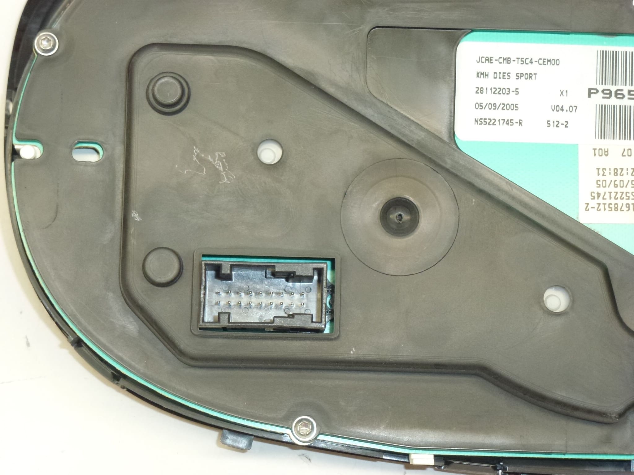 Prędkościomierz Peugeot 307 II 221000 km 9655925880 6106R8 6103K5