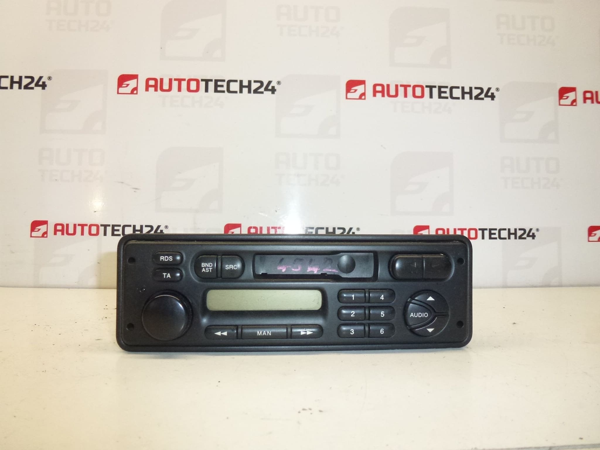 Radio samochodowe Citroën Peugeot 9639219280 656443