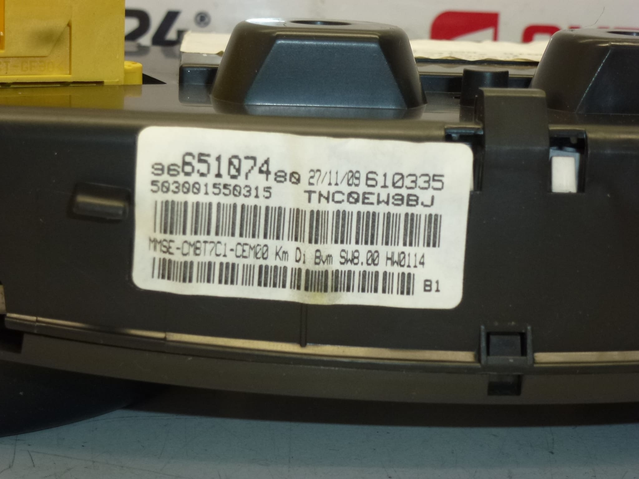 Przebieg prędkościomierza 176 tys km Peugeot 308 9665107480 6103HS