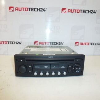 Radio samochodowe z CD MP3 Citroën Peugeot 9663080277 657903