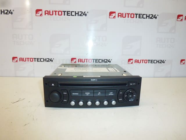 Radio samochodowe z CD MP3 Citroën Peugeot 9663080277 657903