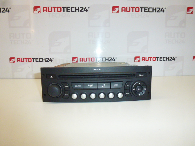 Radio samochodowe z CD MP3 Citroën Peugeot 96627394XT 6564ZG