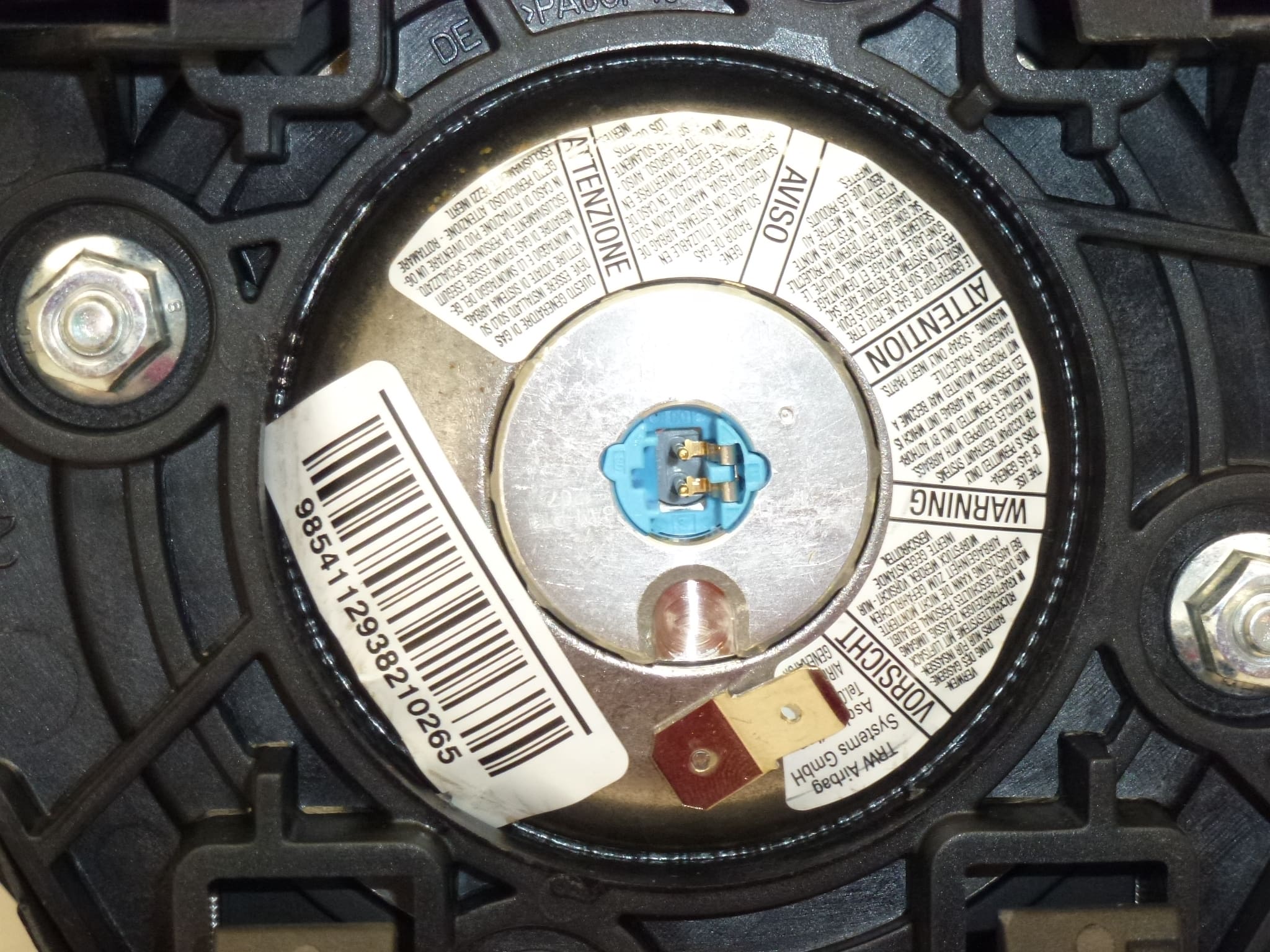 Poduszka powietrzna kierownicy Citroën C4 Picasso 96729400ZD 4112QC