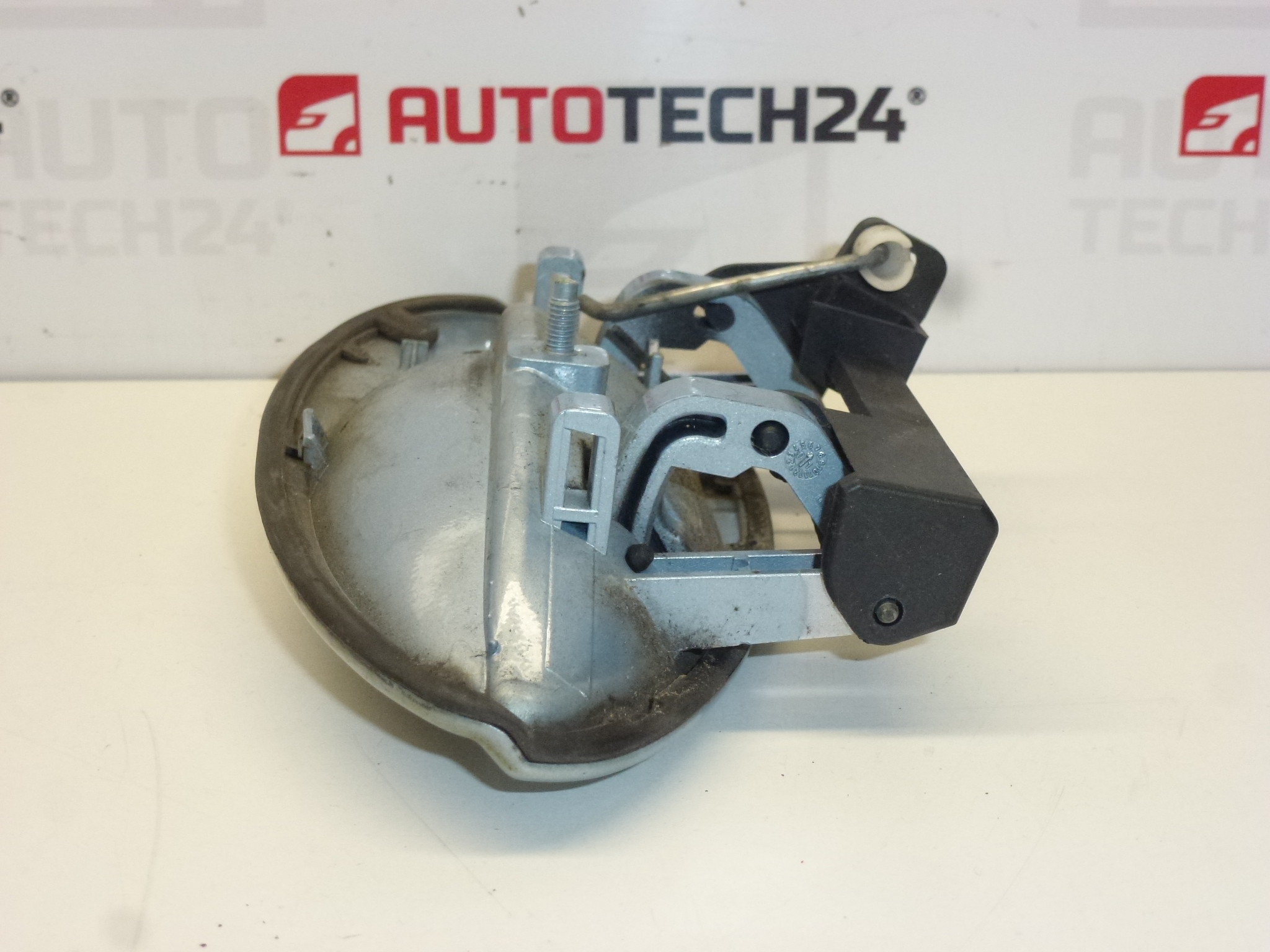 Klamka drzwi tylnych lewych Citroën C5 I i II 9631831077 9101S7 niebieska