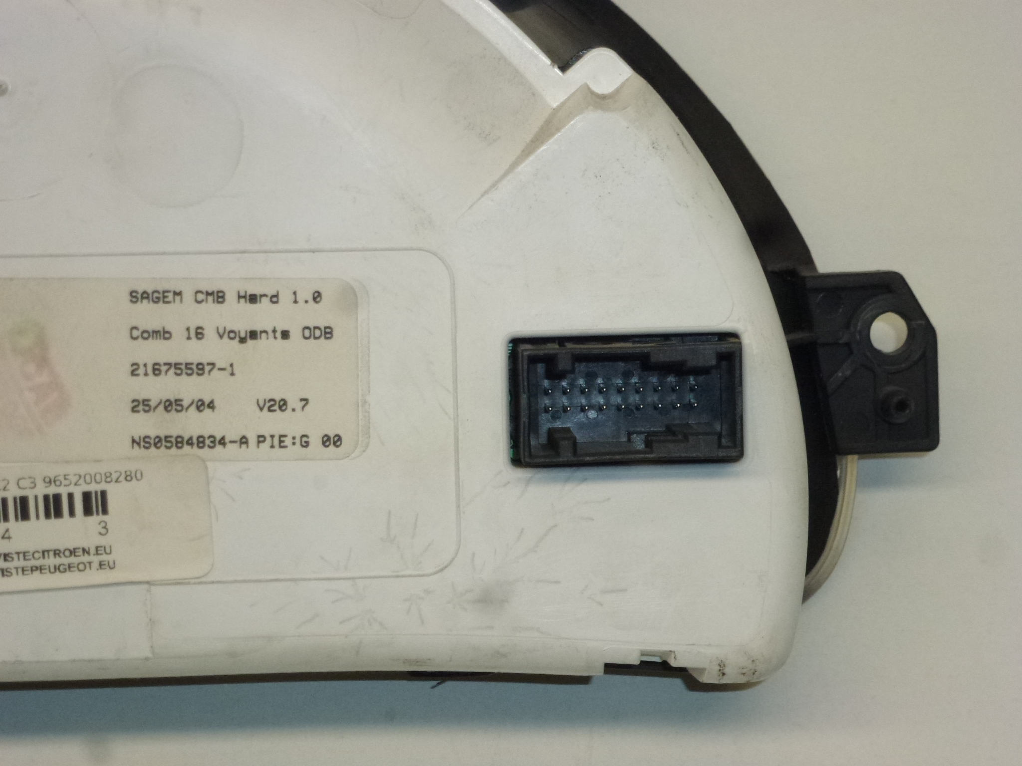 Prędkościomierz Citroën C2 C3 9652008280