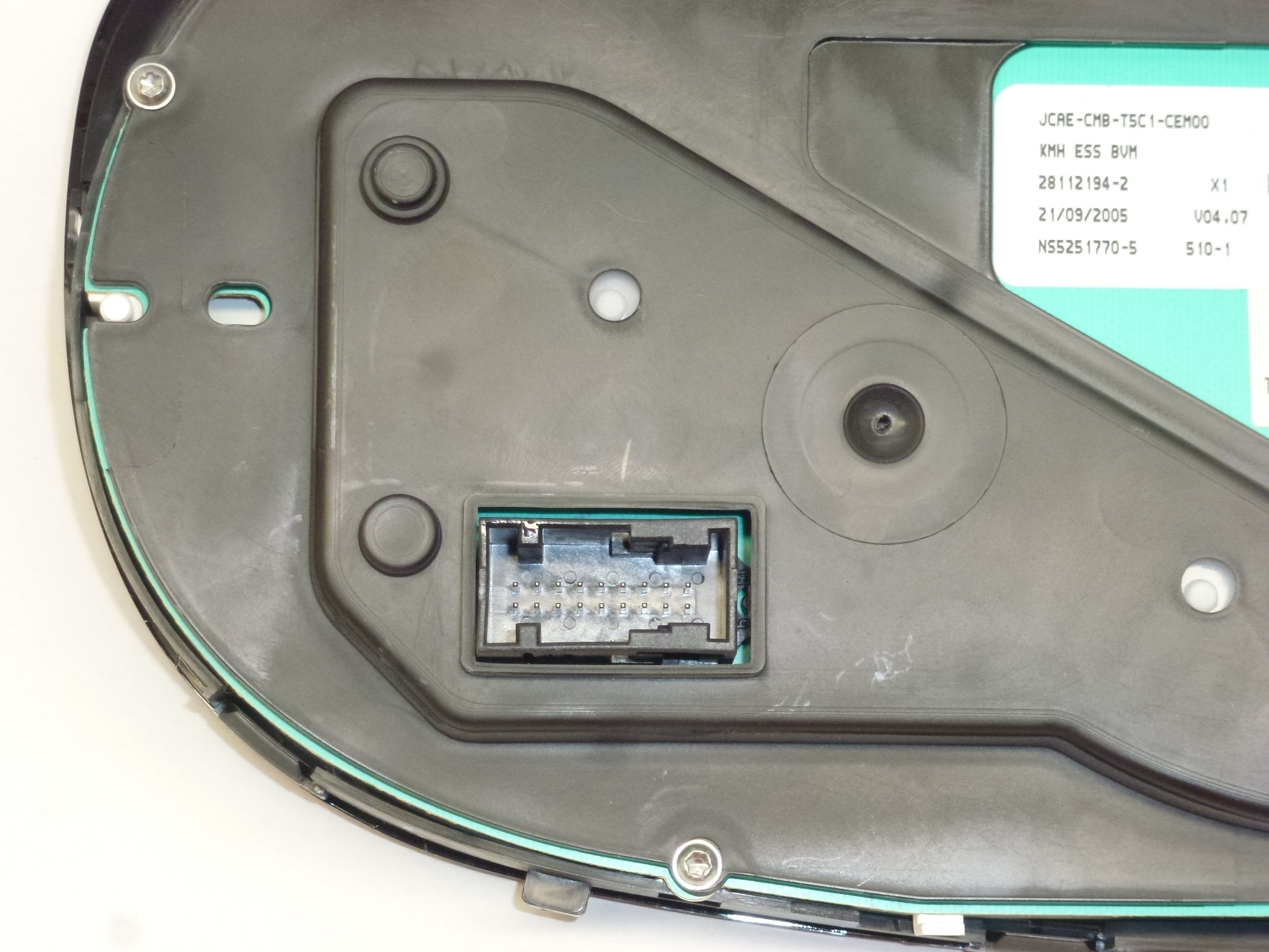 Prędkościomierz Peugeot 307 II przebieg 215000 km 9654485080 6106N0