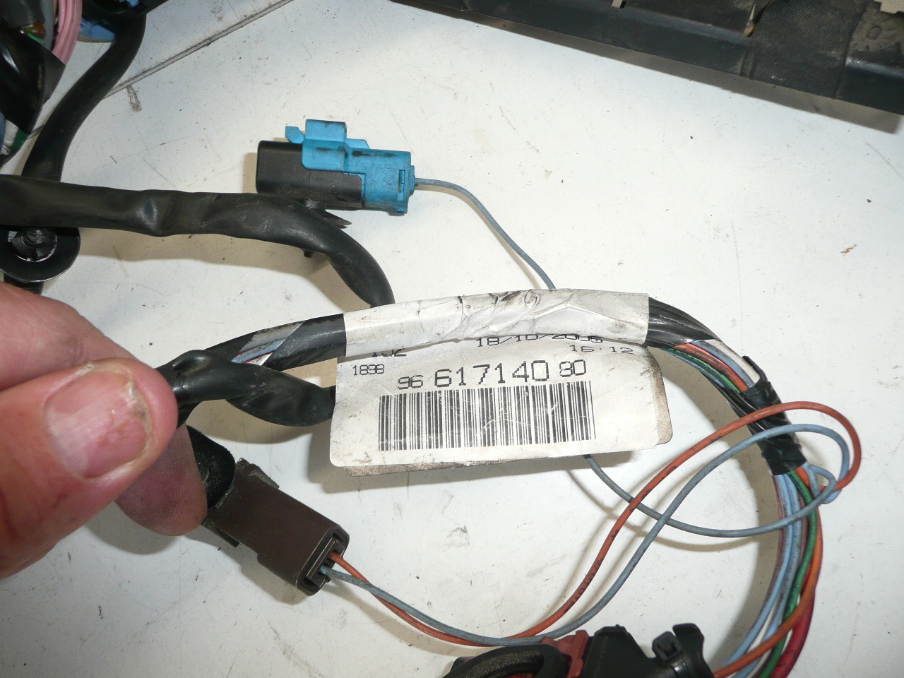 Uprząż Citroën Peugeot 2.0HDI RHR 9661714180 9661714080