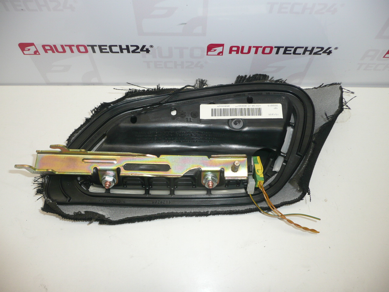 Poduszka powietrzna fotela lewa Peugeot 206 96484355ZR 8216AE