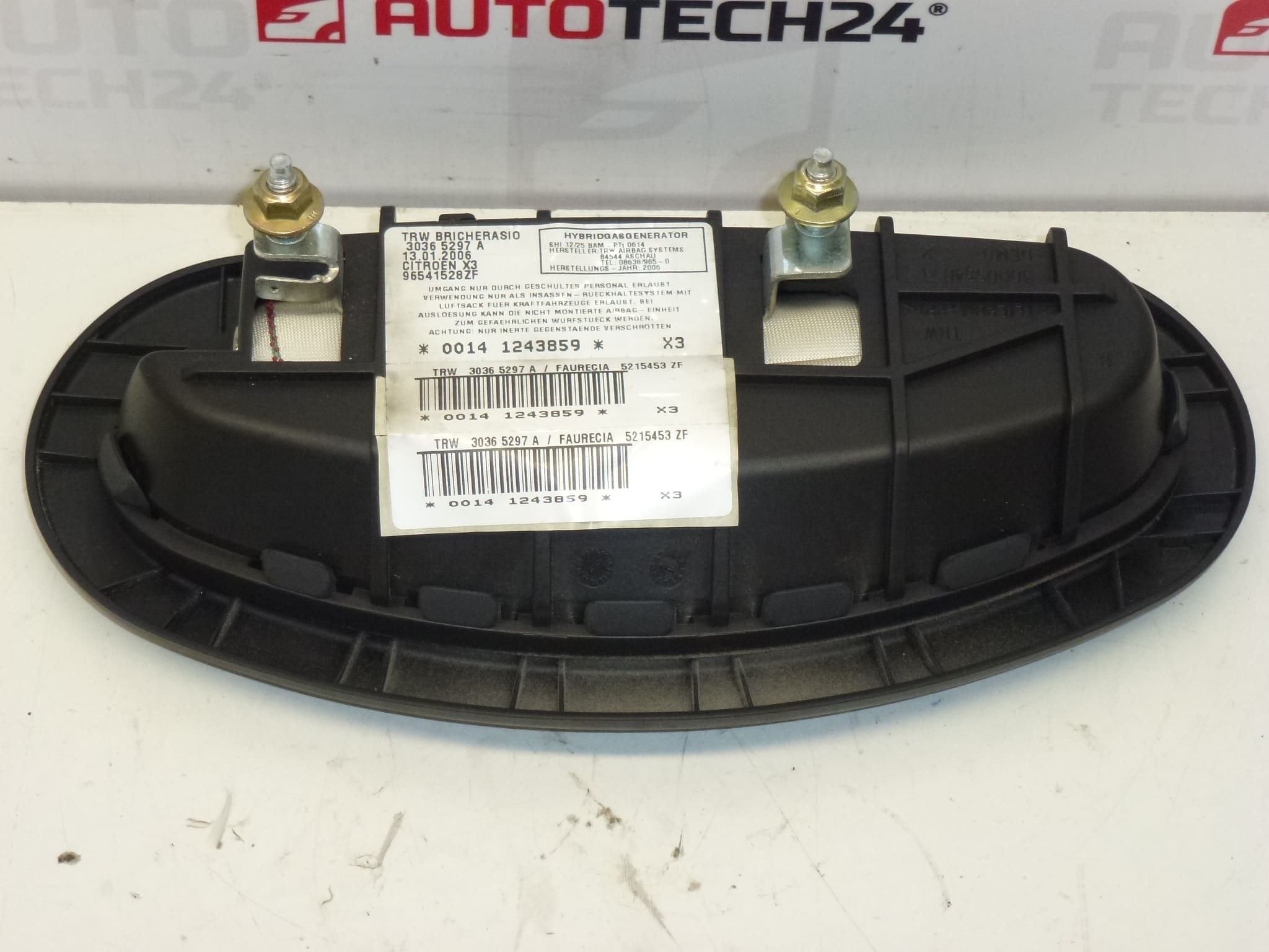 Airbag boczny Citroën C5 I i II 96541528ZF 8216GP - obrazek 2