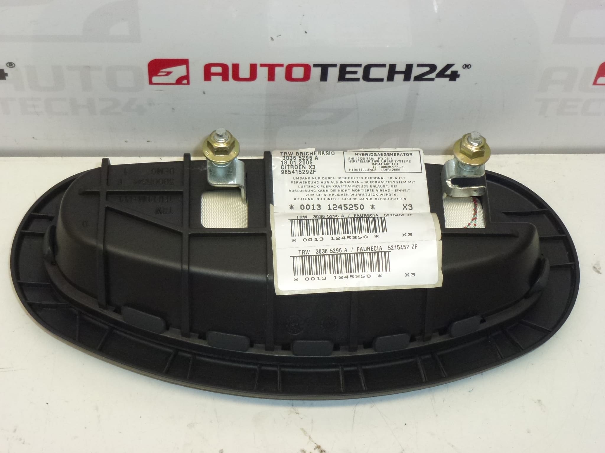 Airbag boczny Citroën C5 I i II 96541529ZF 8216HA - obrazek 2