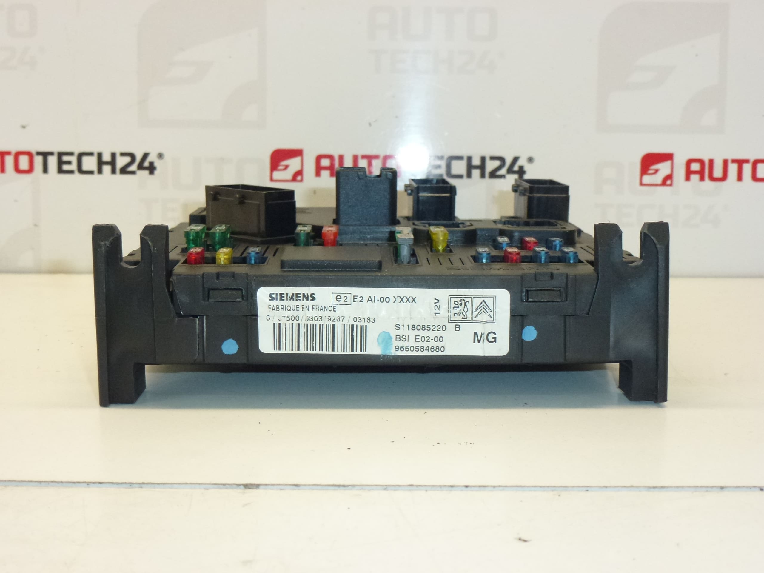 Jednostka Sterująca BSI E02-00 Siemens Peugeot 206 9650584680 - obrazek 2