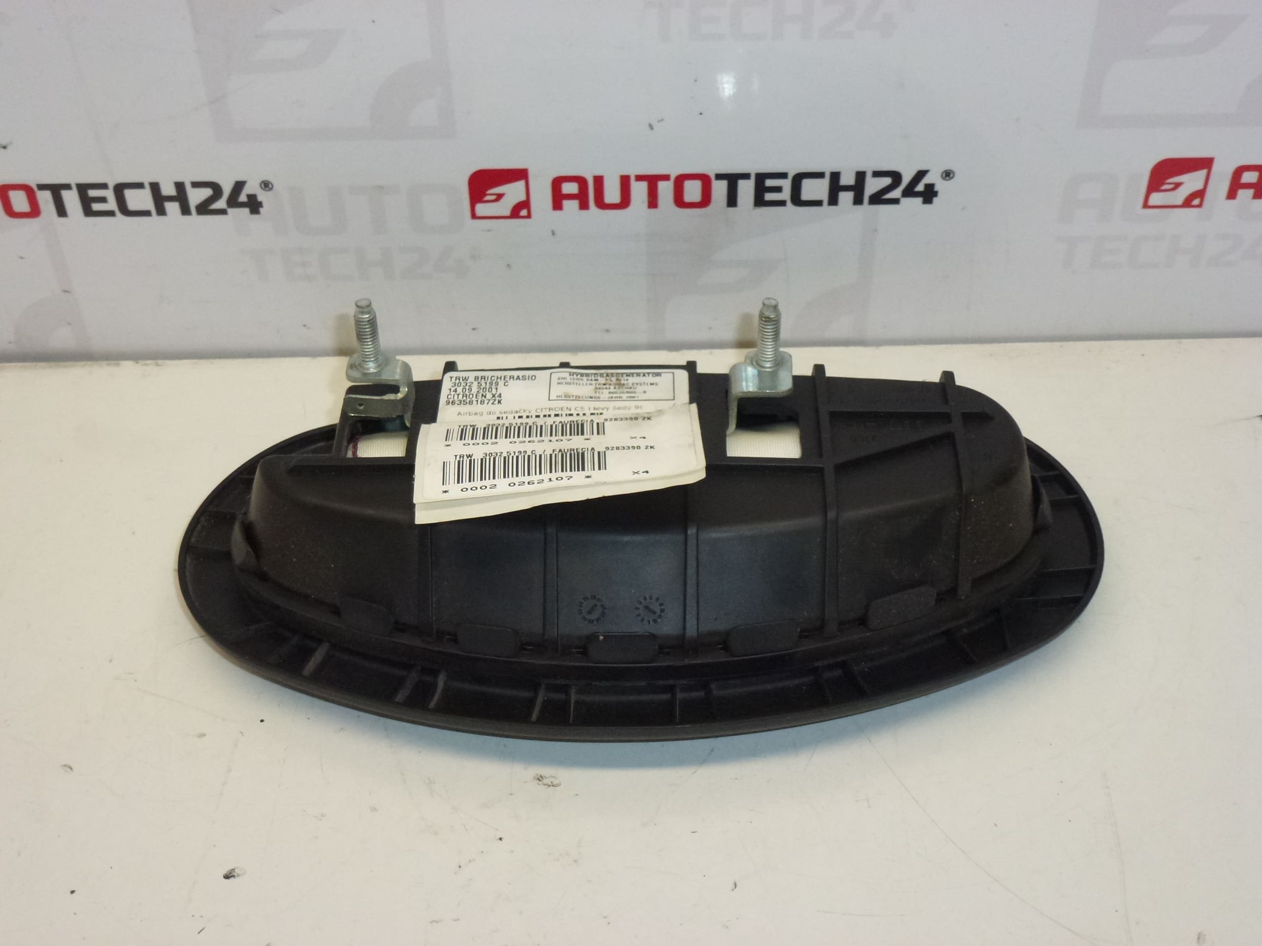 Poduszka powietrzna siedziska kierowcy Citroën C5 96358187ZK 8216H8 - obrazek 2