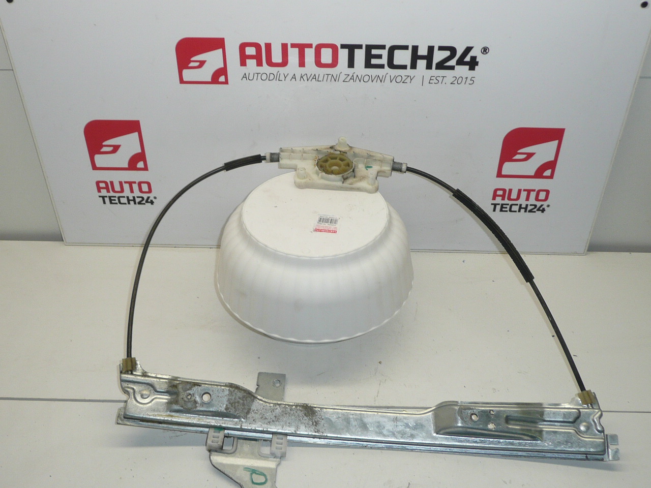 Citroën C4 mechanizm ściągający prawą szybę 9222R1