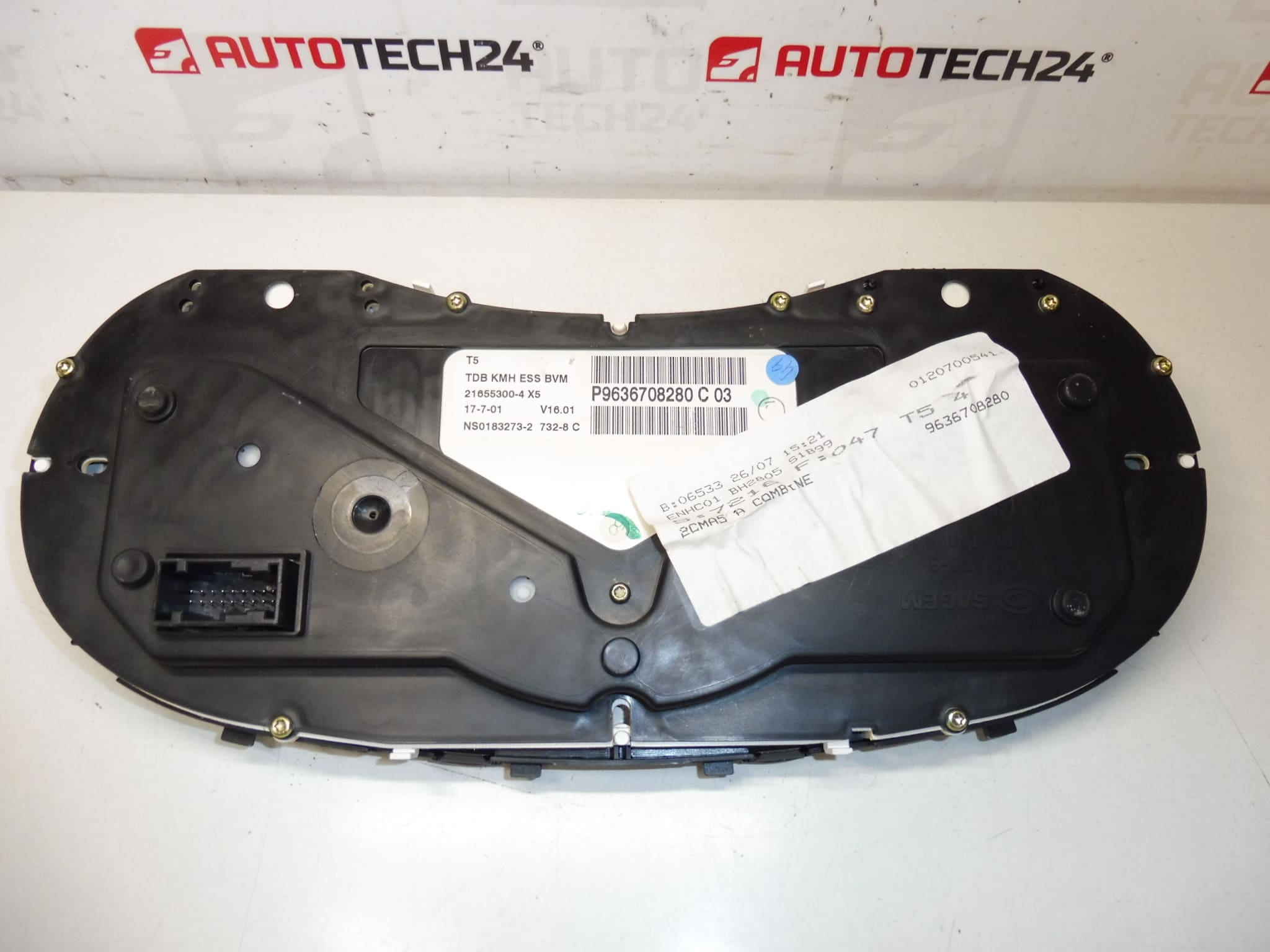 Prędkościomierz Peugeot 307 z przebiegiem 198 tys. km 9636708280 6103F7 - obrazek 2