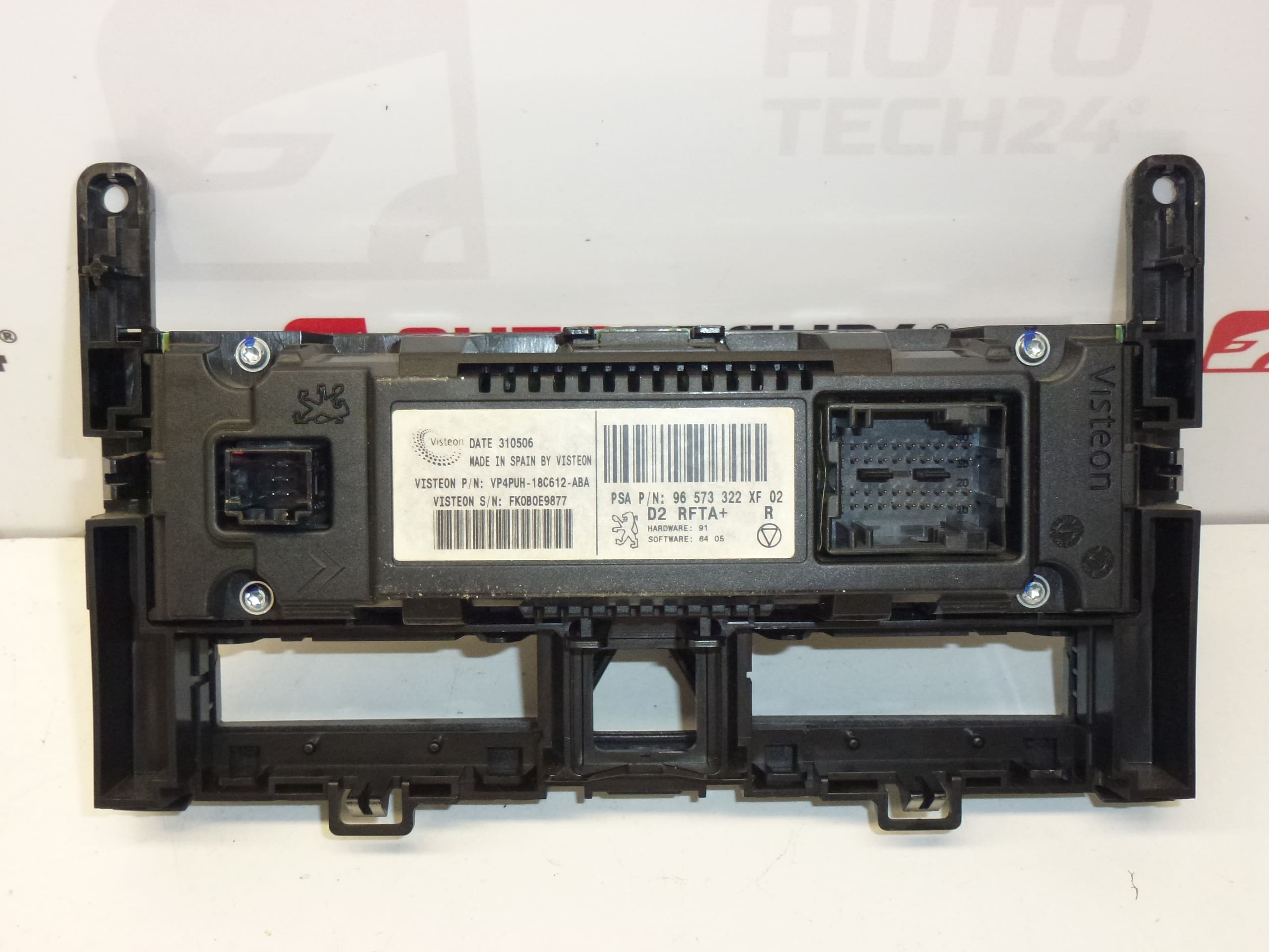 Sterowanie Ogrzewaniem I Klimatyzacją Peugeot 407 96573322XF 6451SC - obrazek 2